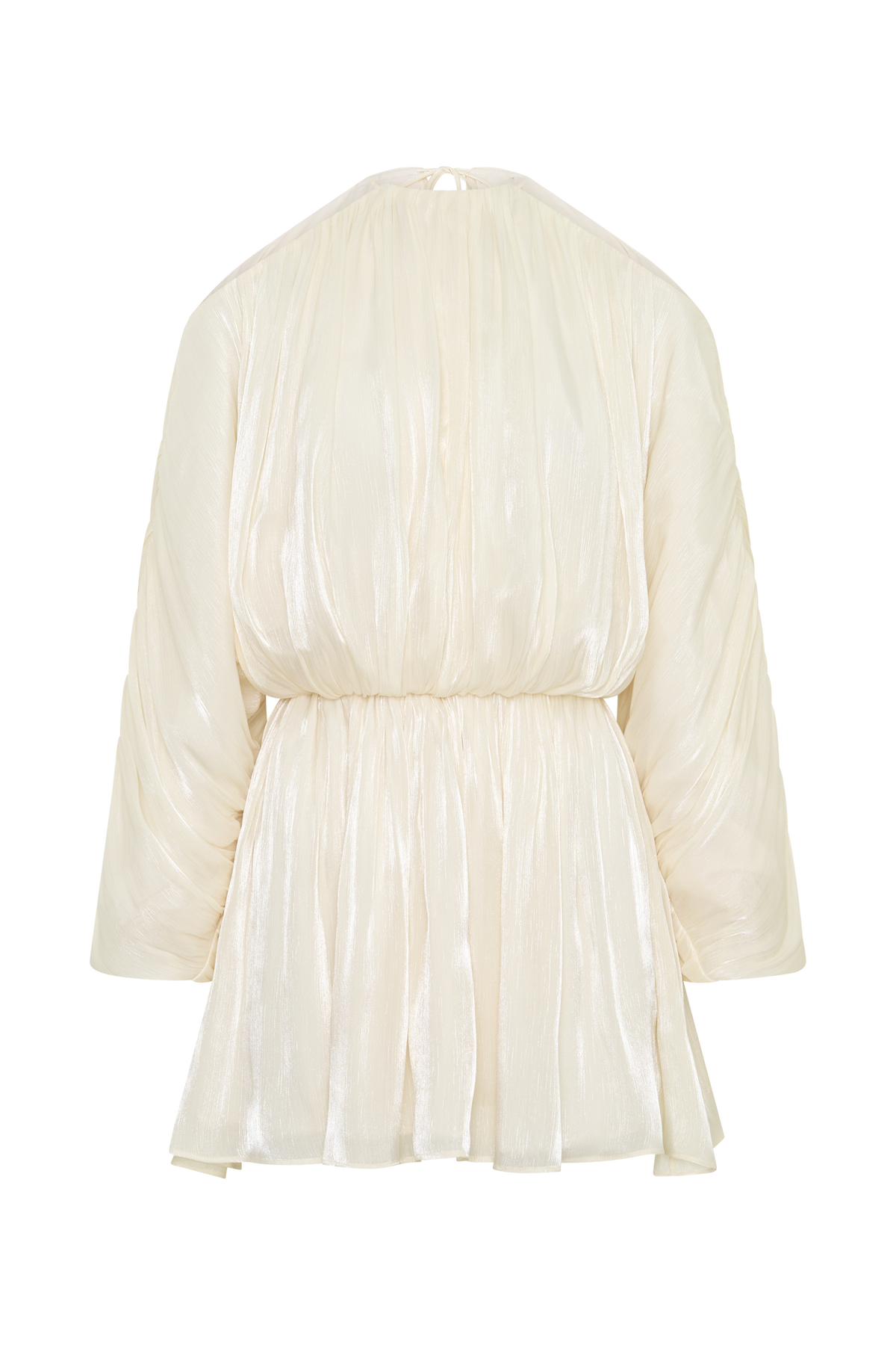 Minna Halter Mini Dress - Opal White