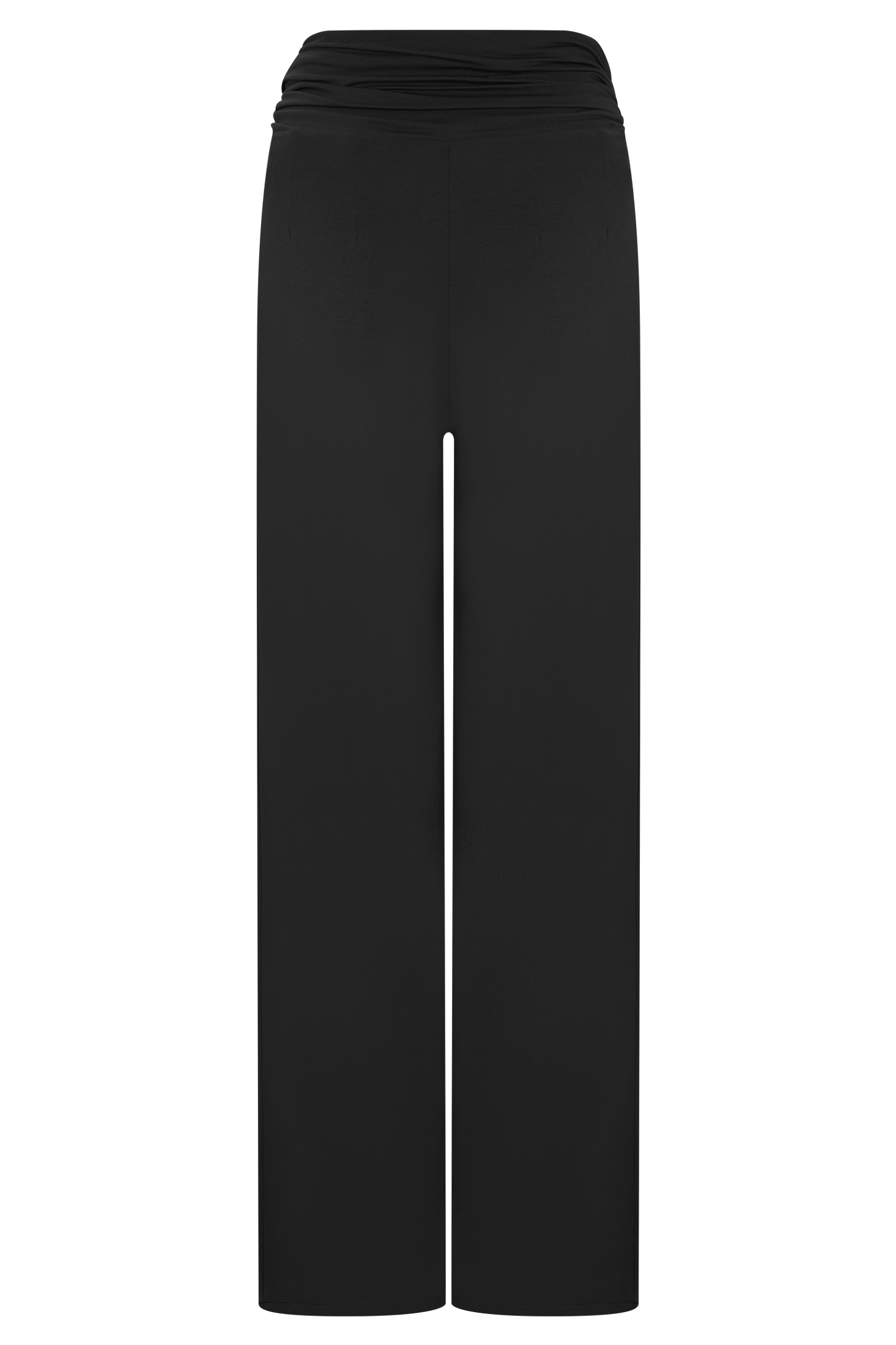 Ramona Modal Straight Leg Pant - Black