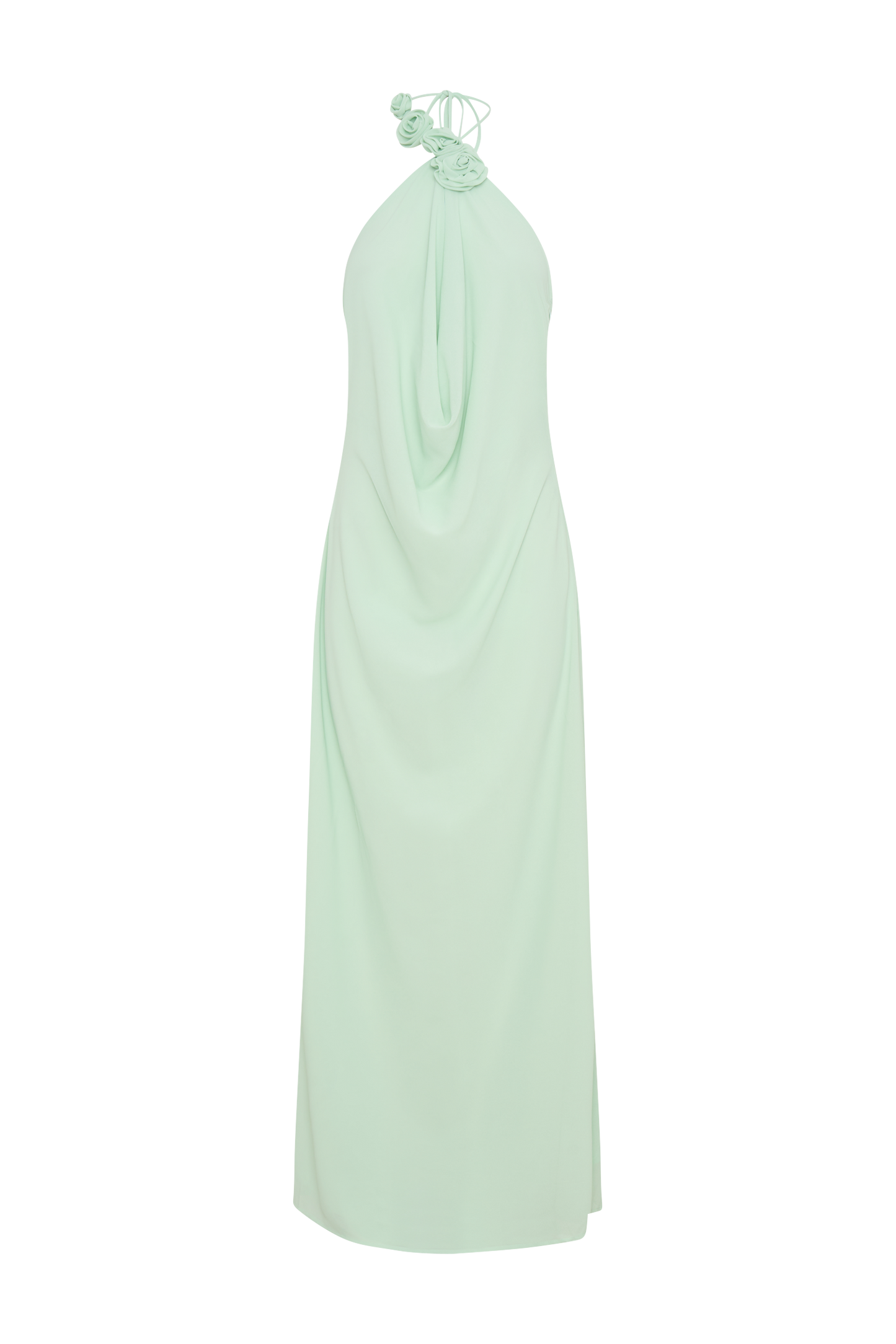Rosalia Cowl Neck Maxi Dress - Sage