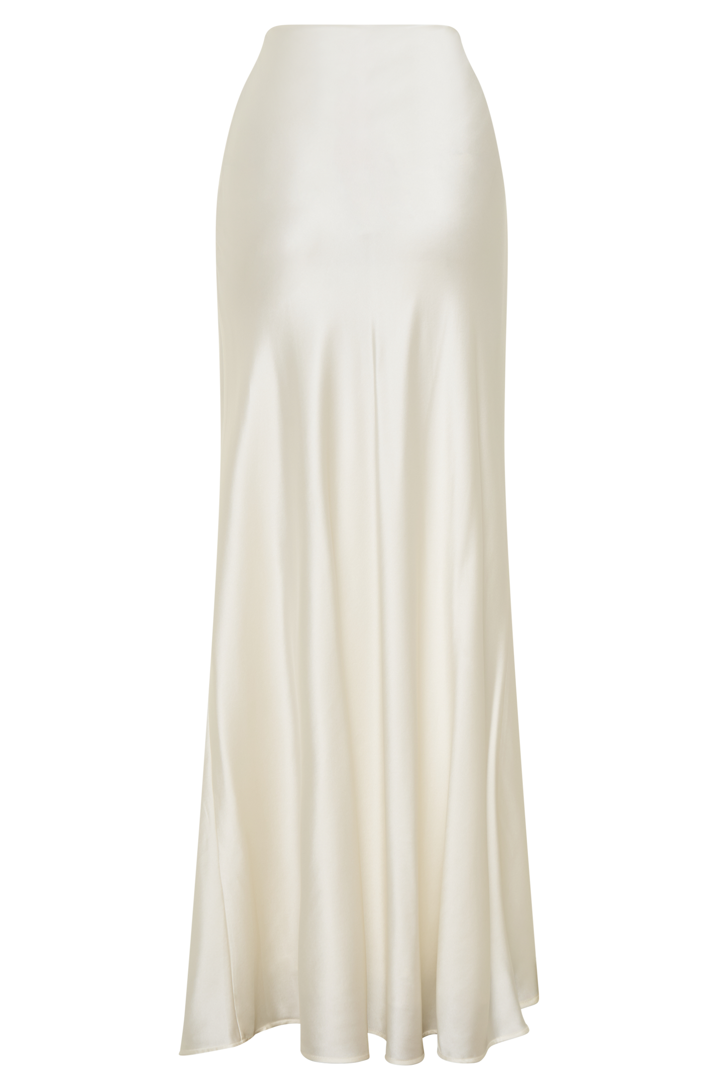Sabrina Silk Blend Maxi Skirt - Ivory