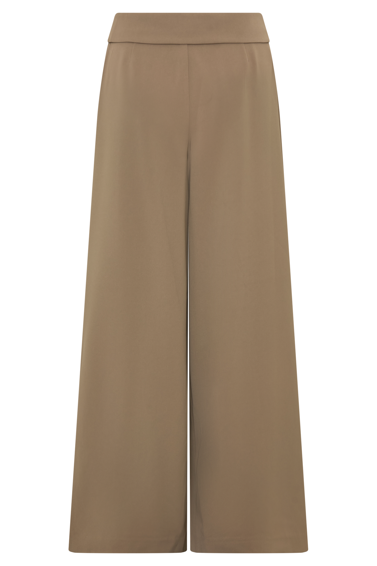 Tanya Wide Leg Suiting Pants - Camel