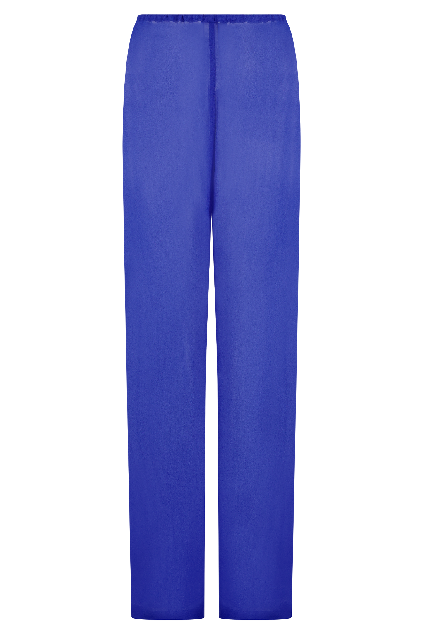 Tonya Sheer Straight Leg Pant - Cobalt Blue