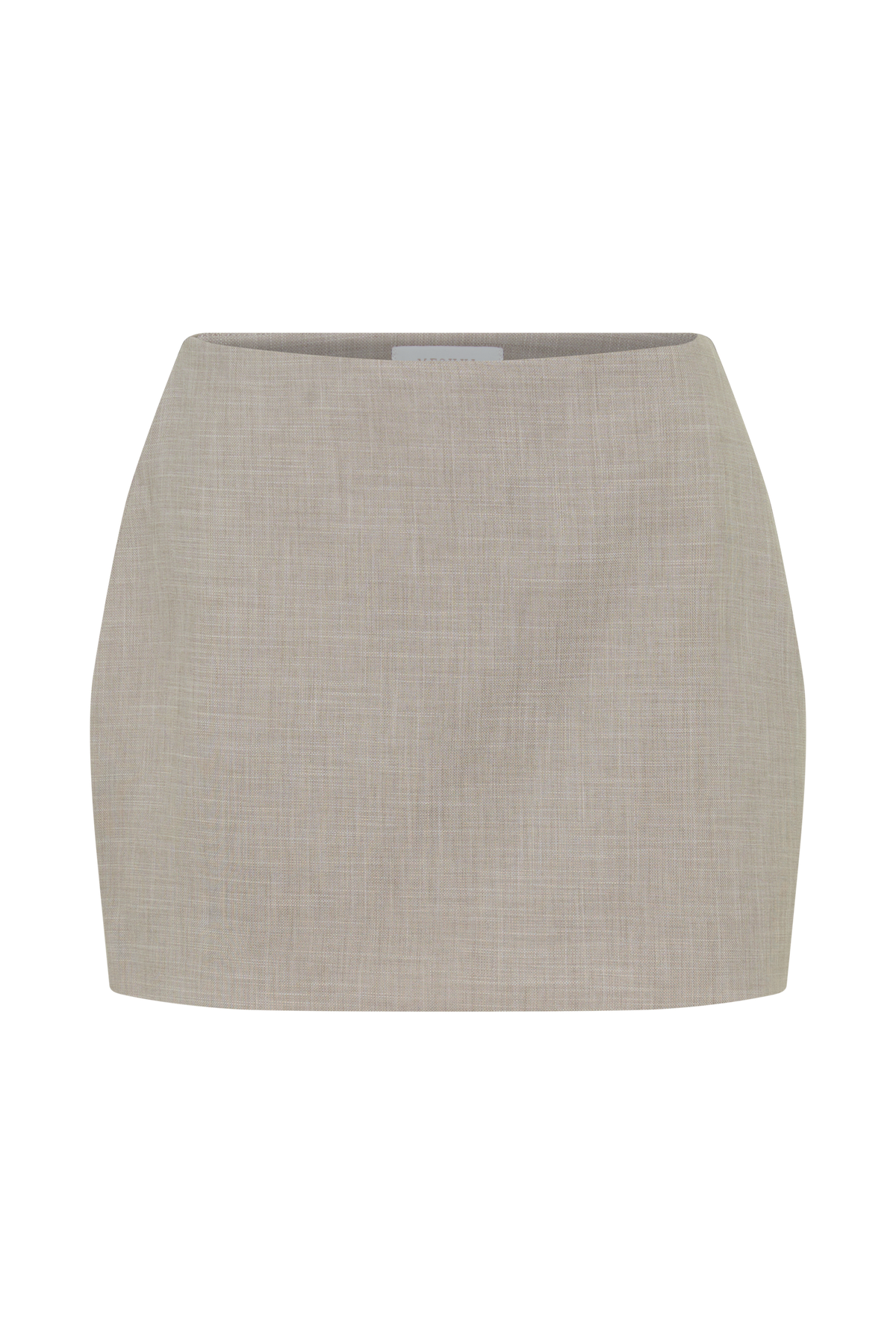 Laila Suiting Mini Skirt - Grey