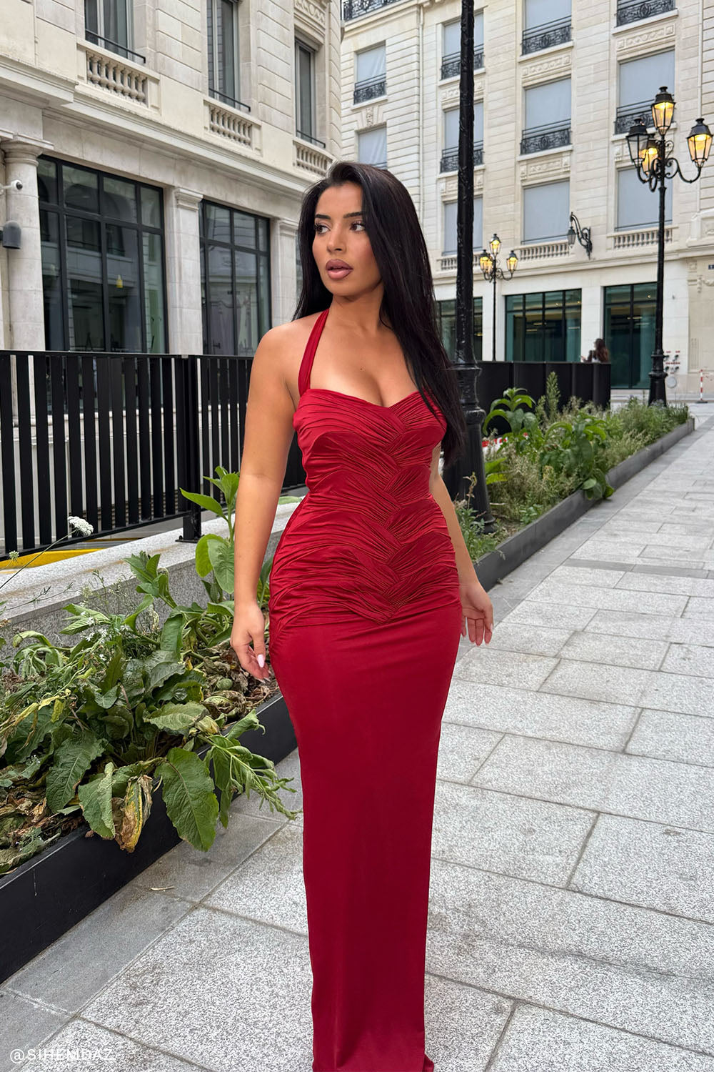 meshki red dress Josie Off Shoulder Mesh Maxi Dress / Wine | MESHKI