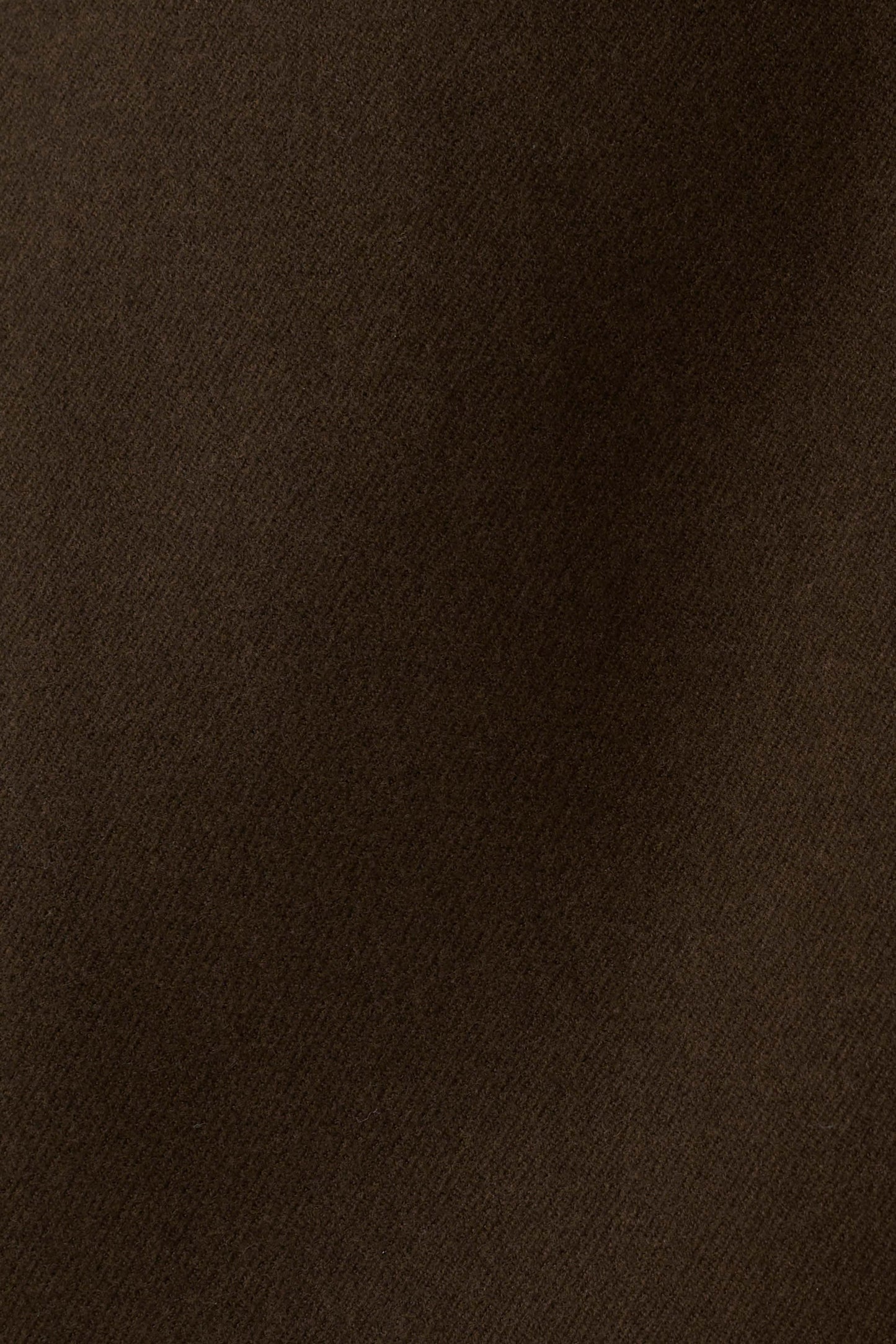 Jemima Wool Blend Mini Skirt - Chocolate