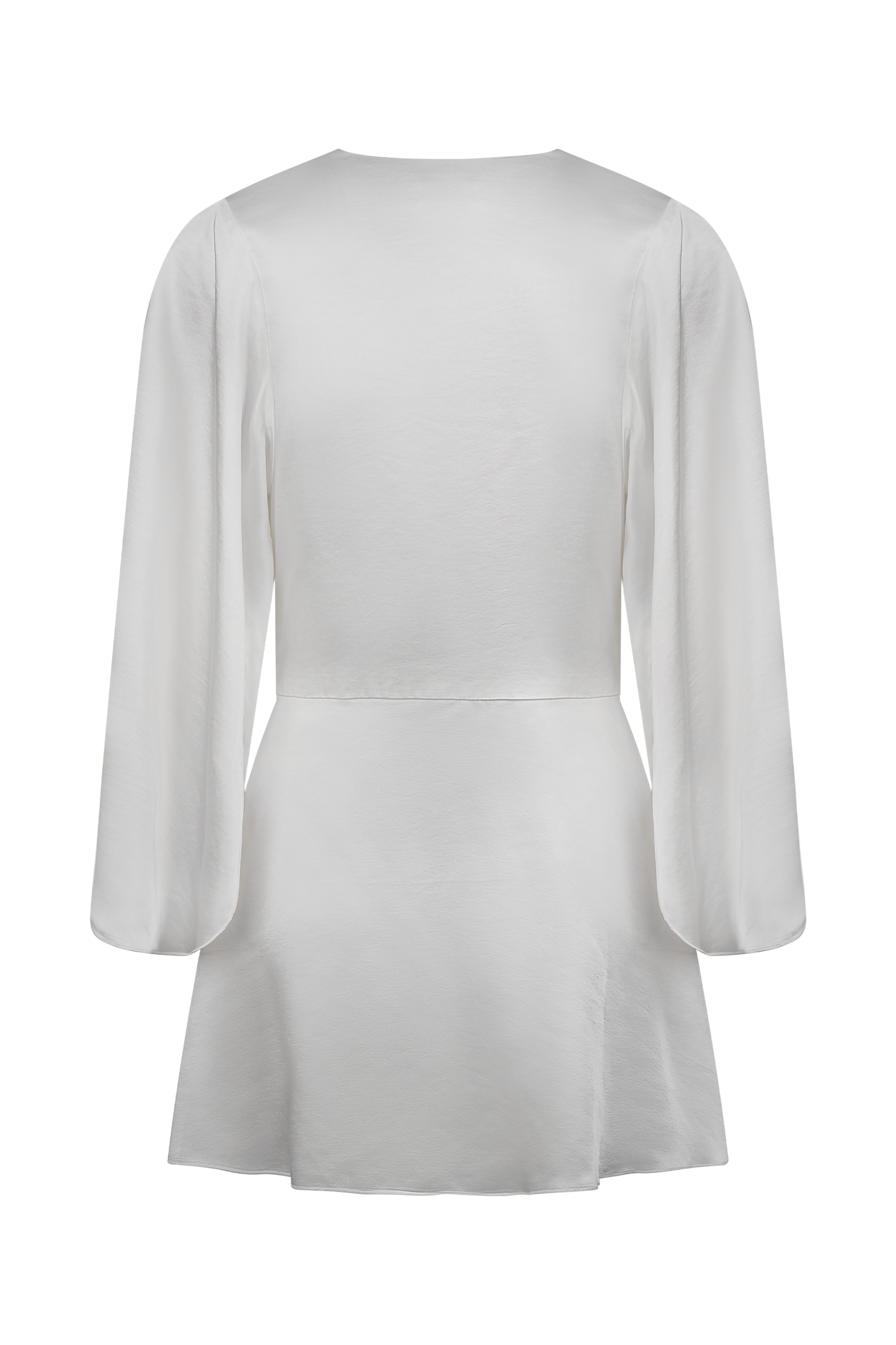 Sterling Satin Bridal Robe - Ivory