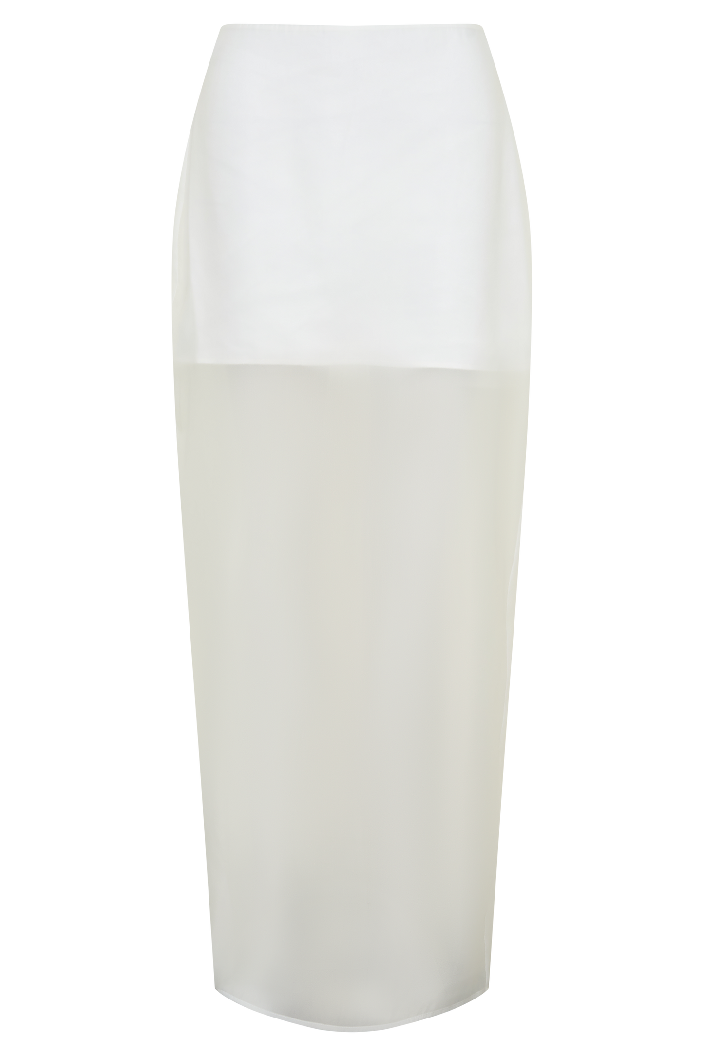 Ximena Organza Maxi Skirt - White