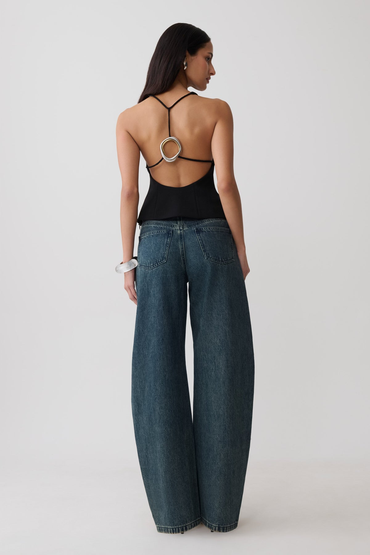 Bernadette Hardware Sleeveless Top - Black #5