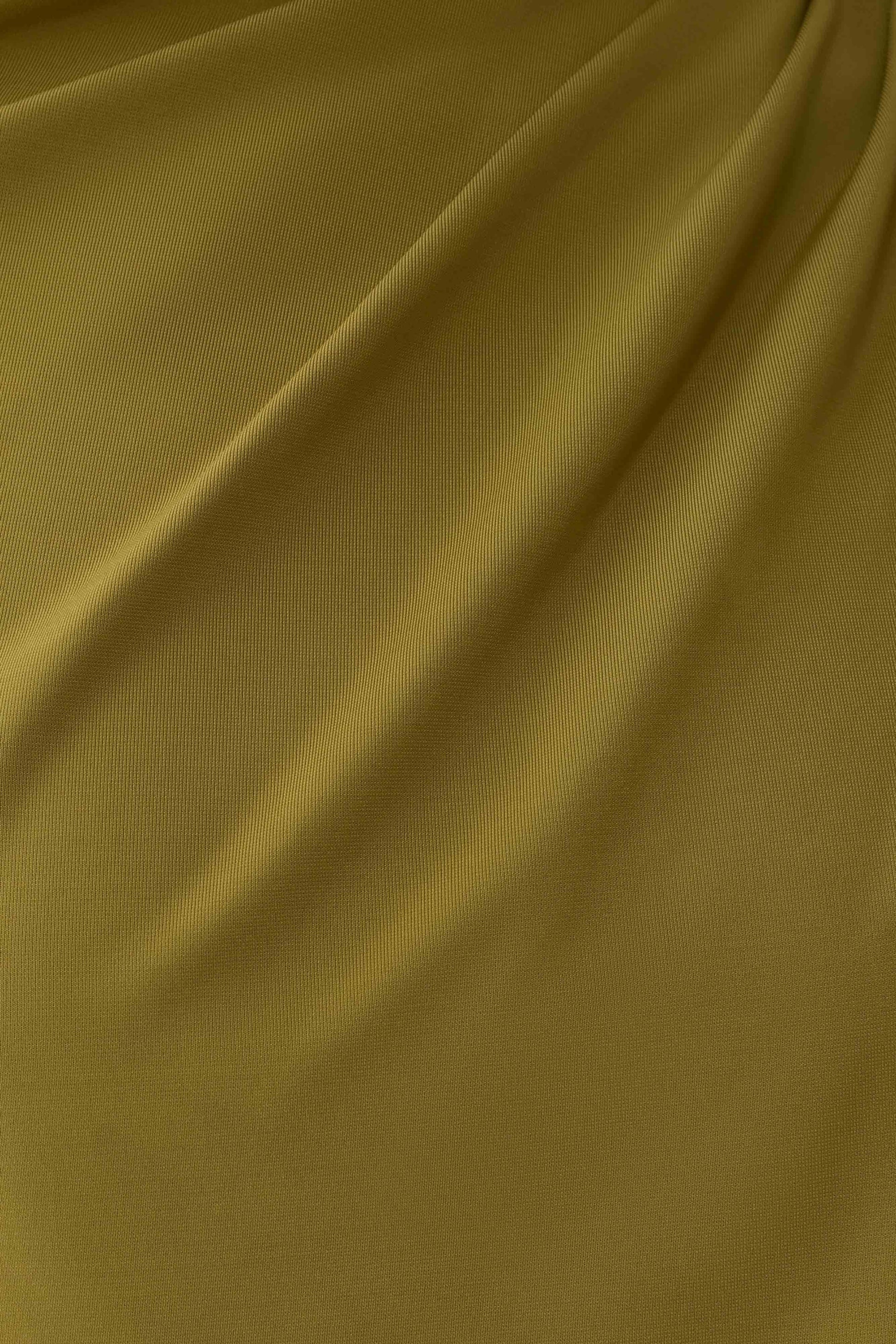 Yuri Gather Sleeve Maxi Dress - Martini Olive #6