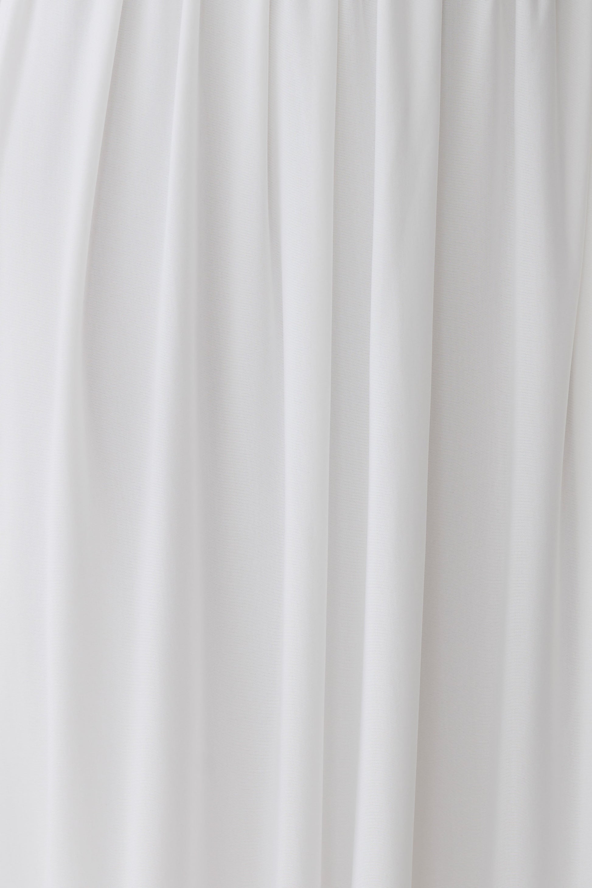 Banks Bubble Hem Midi Skirt - White #8