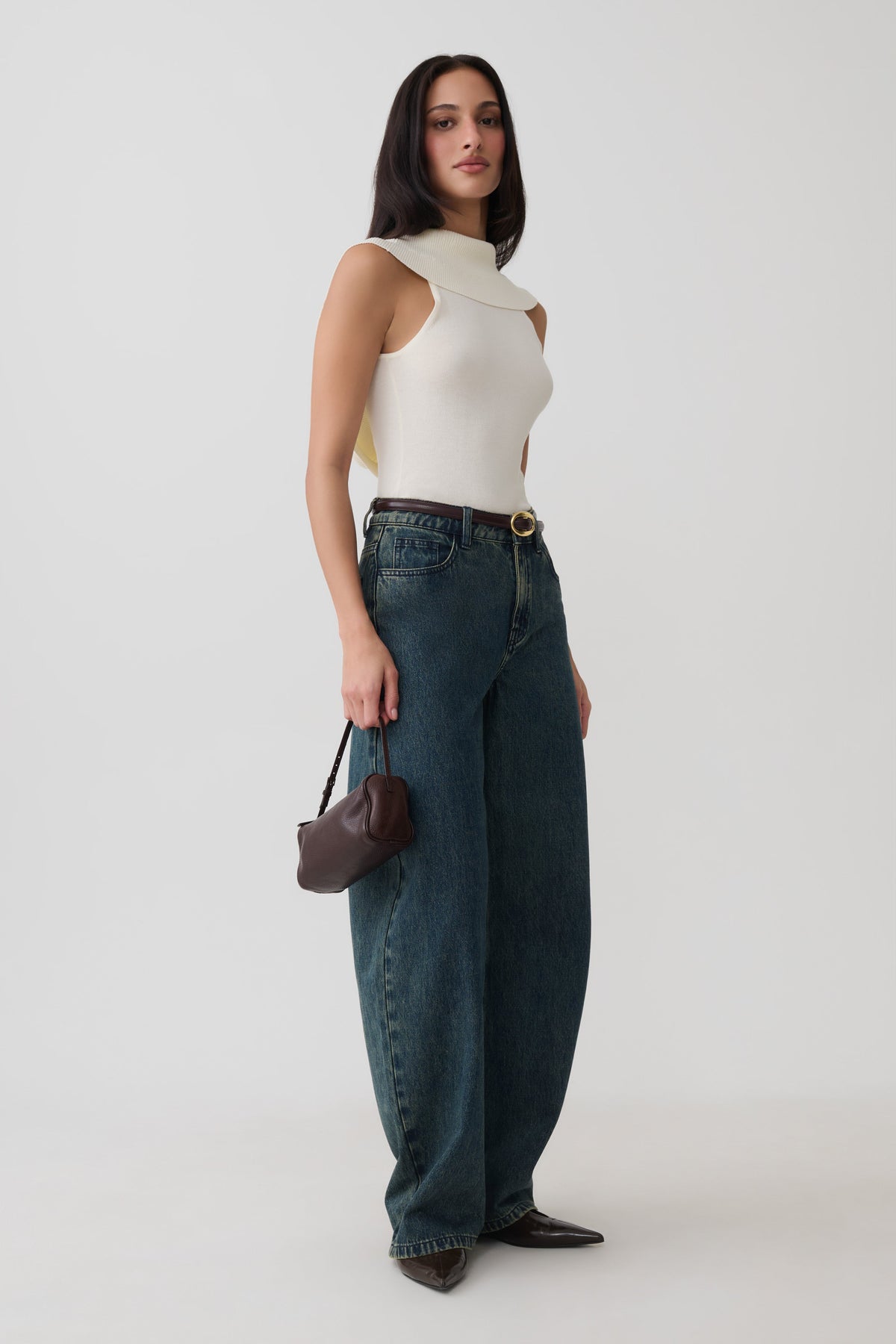 Ellen Knit Sleeveless Top - Ivory #5