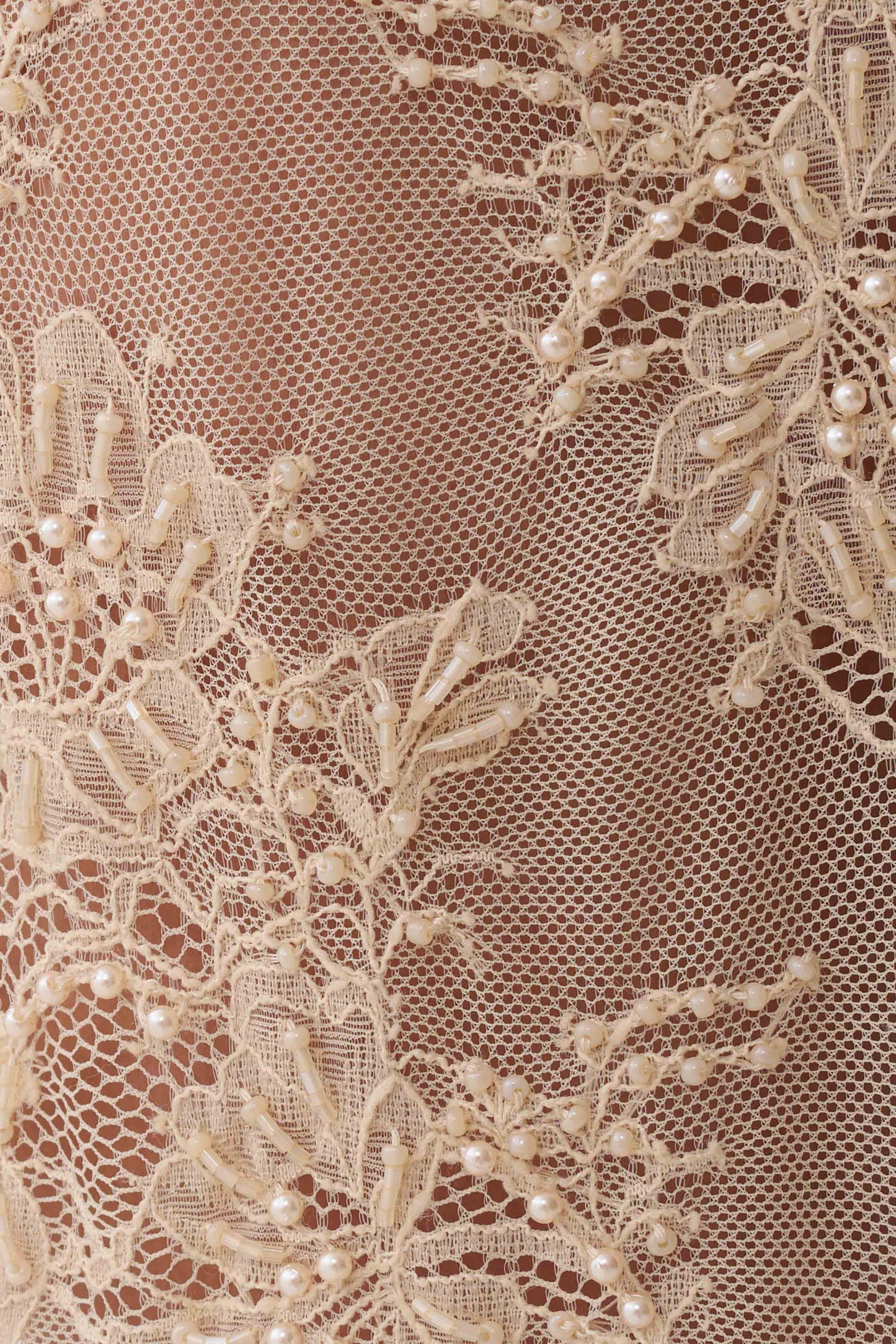 Marcelle Sweetheart Lace Top - Blush Rose Gold