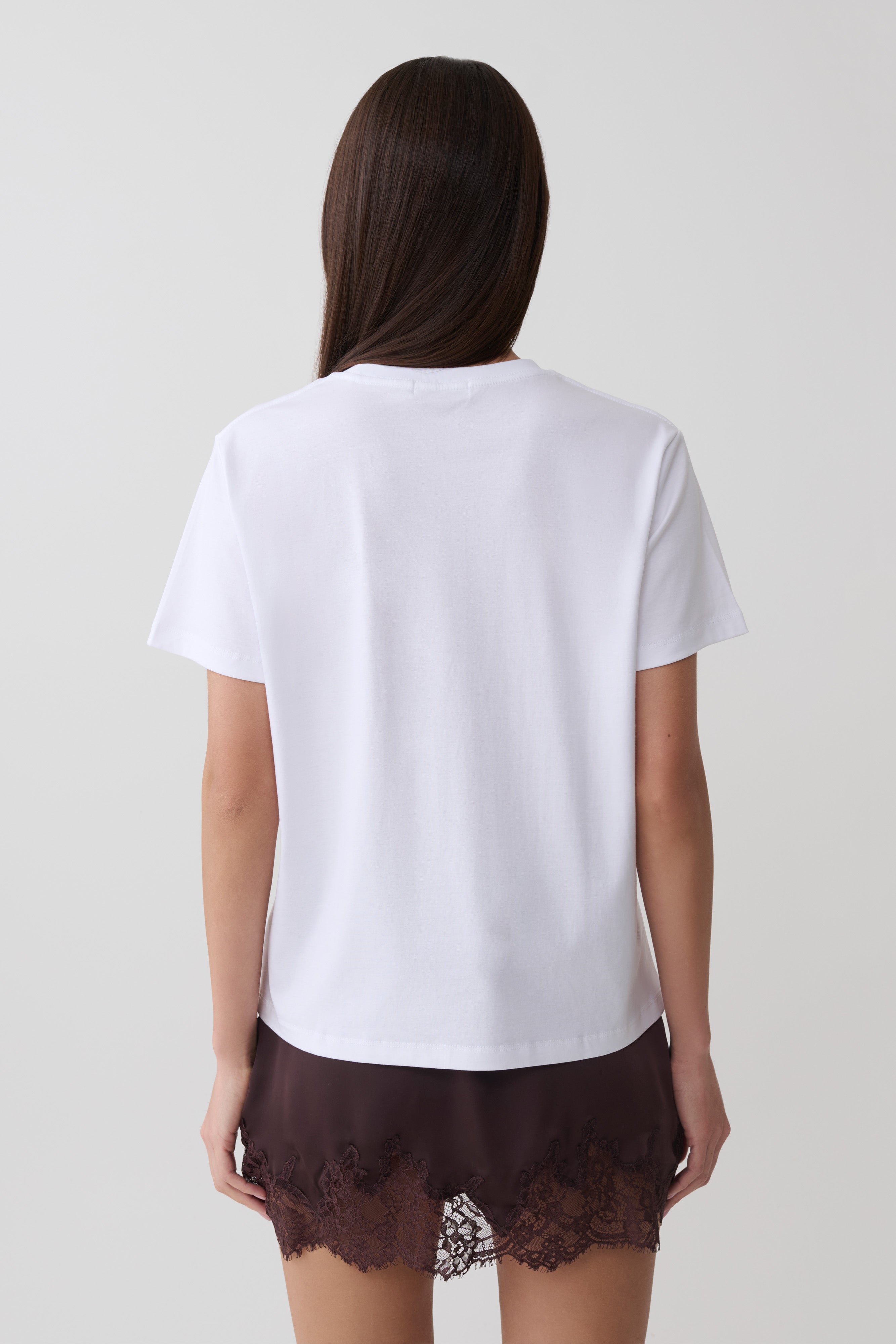 Sega Cotton Oversized T-Shirt - White | MESHKI US