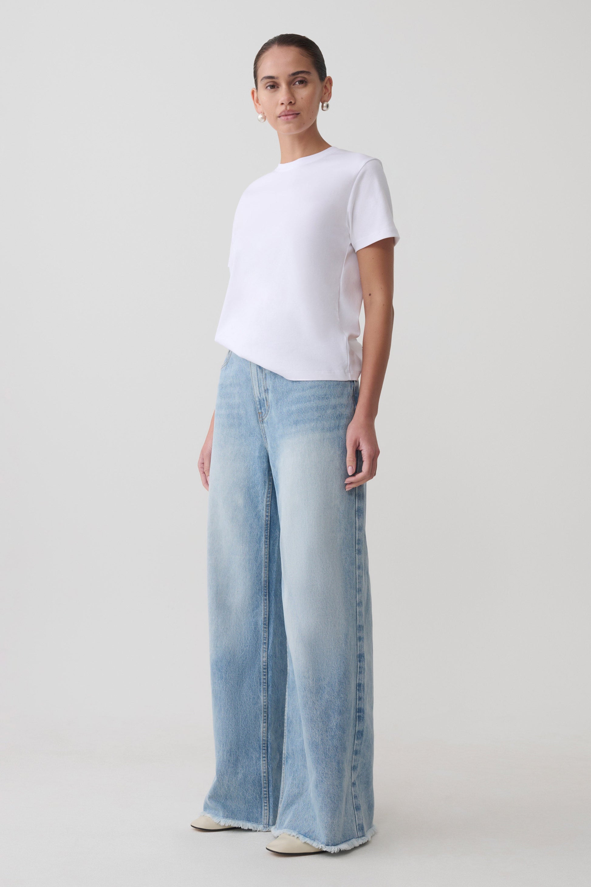 Sega Cotton Oversized T-Shirt - White #5