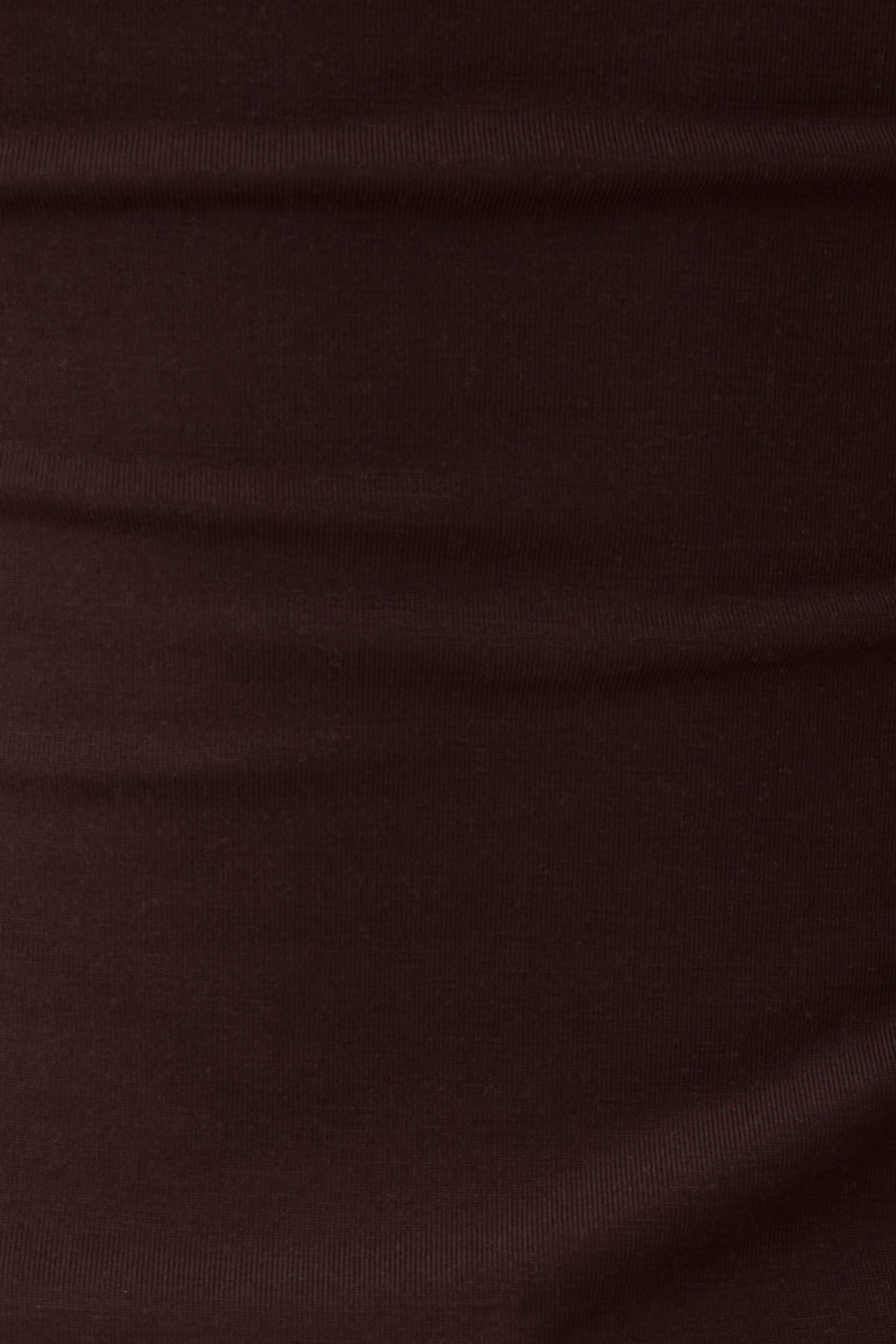 Chai Peached Jersey High Neck Top - Chocolate