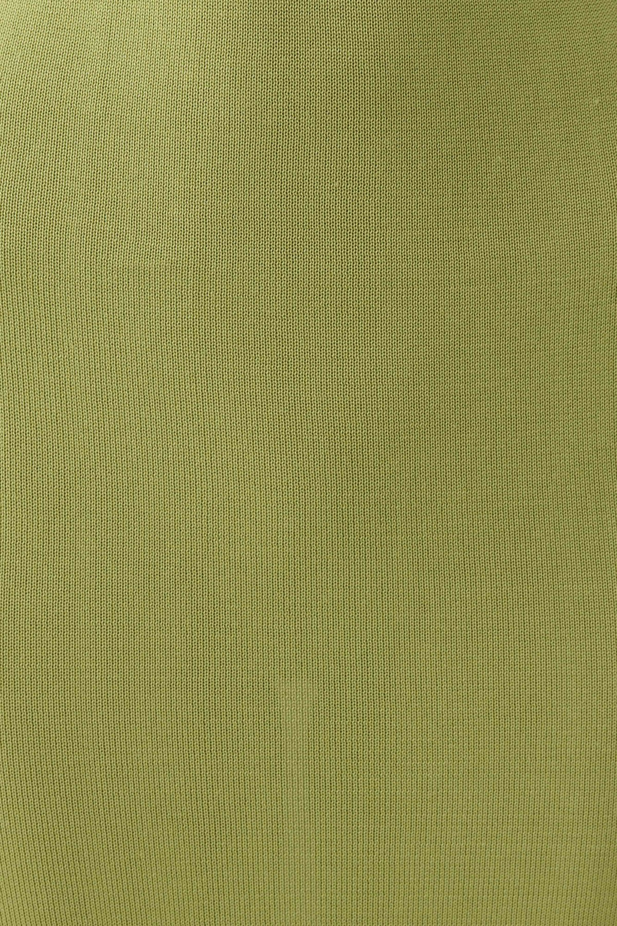 Ashtin Cross Front Knit Maxi Dress - Olive #6