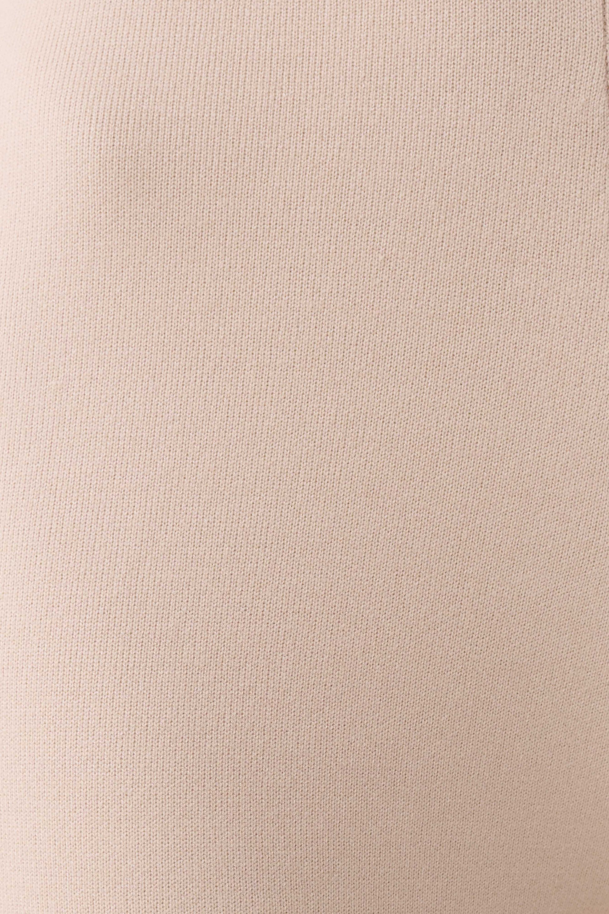 Blaine Knit Cuffed Wide Leg Pants - Oat Marle #9