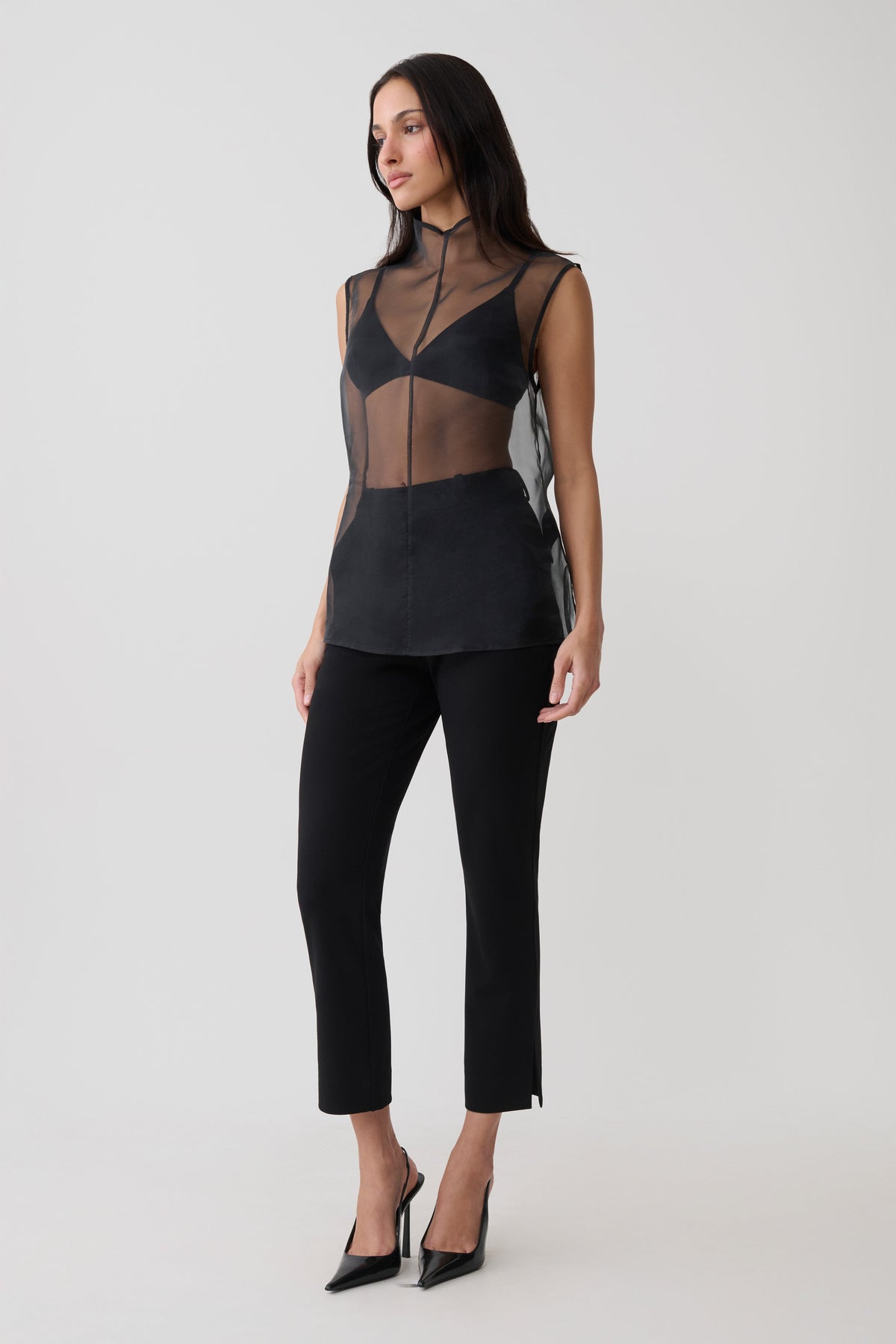Jaimen Crepe Pants - Black