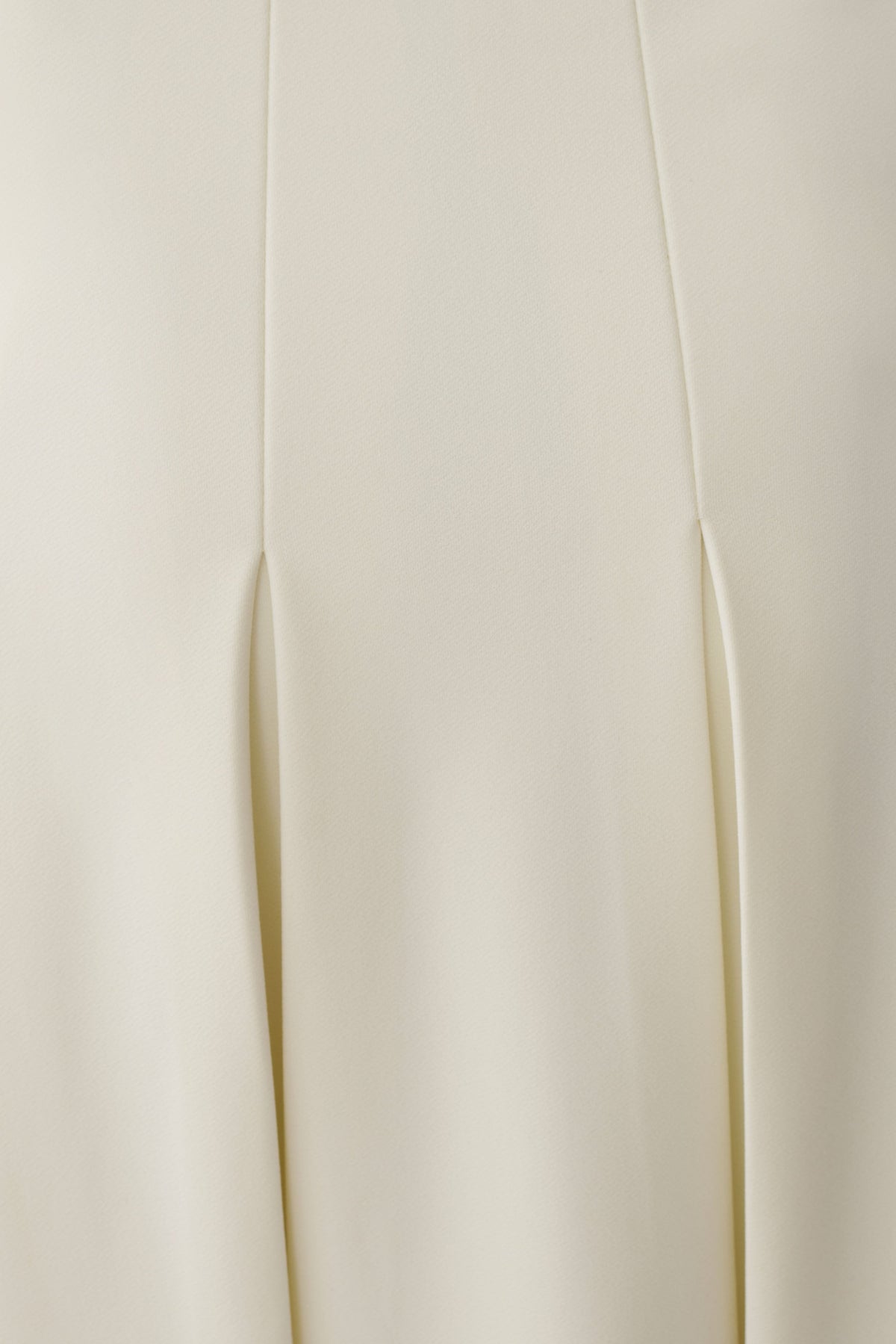 Alecto Crepe Halter Midi Dress With Belt - Ivory