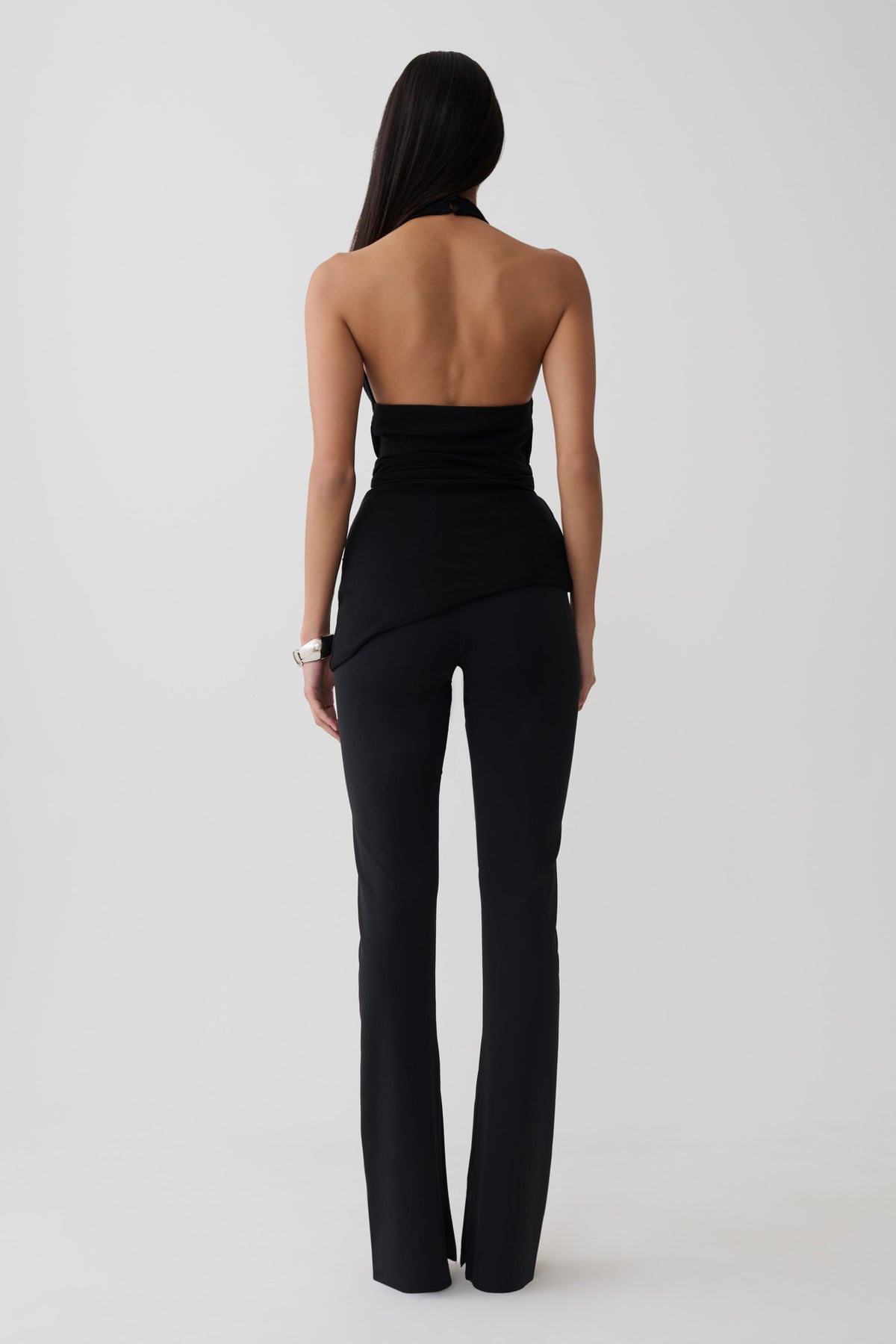 Fletcher Skinny Flare Pants - Black #4