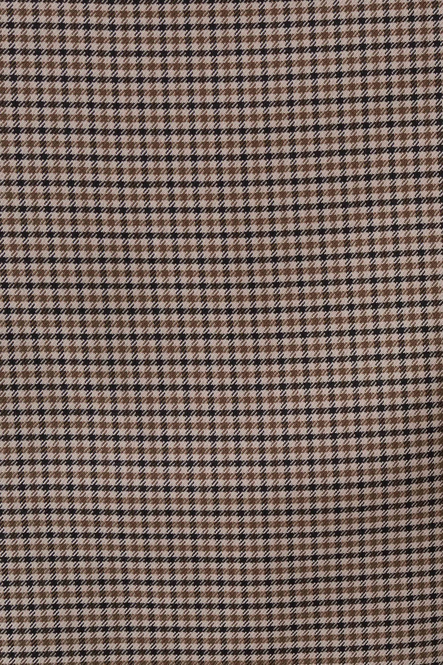 Gisella Suiting Midi Skirt - Tan Check