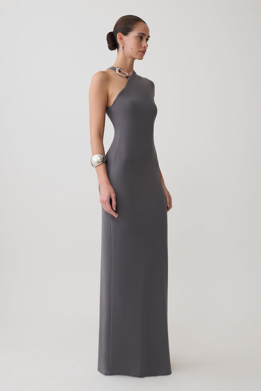 long grey dress Gray A-line Tulle Prom Gray A-line Formal Evening Dress US 4 / Custom Color or heels and your favorite purse for date night. 44 Stunning Gray Bridesmaid Dresses