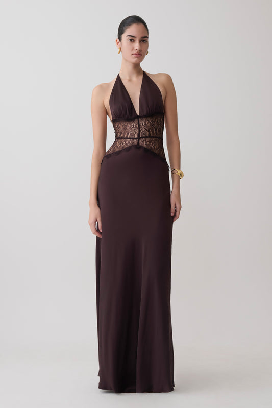 chocolate brown dress wedding guest 6 Brown Wedding Guest Dresses Perfect For Fall and Winter Weddings