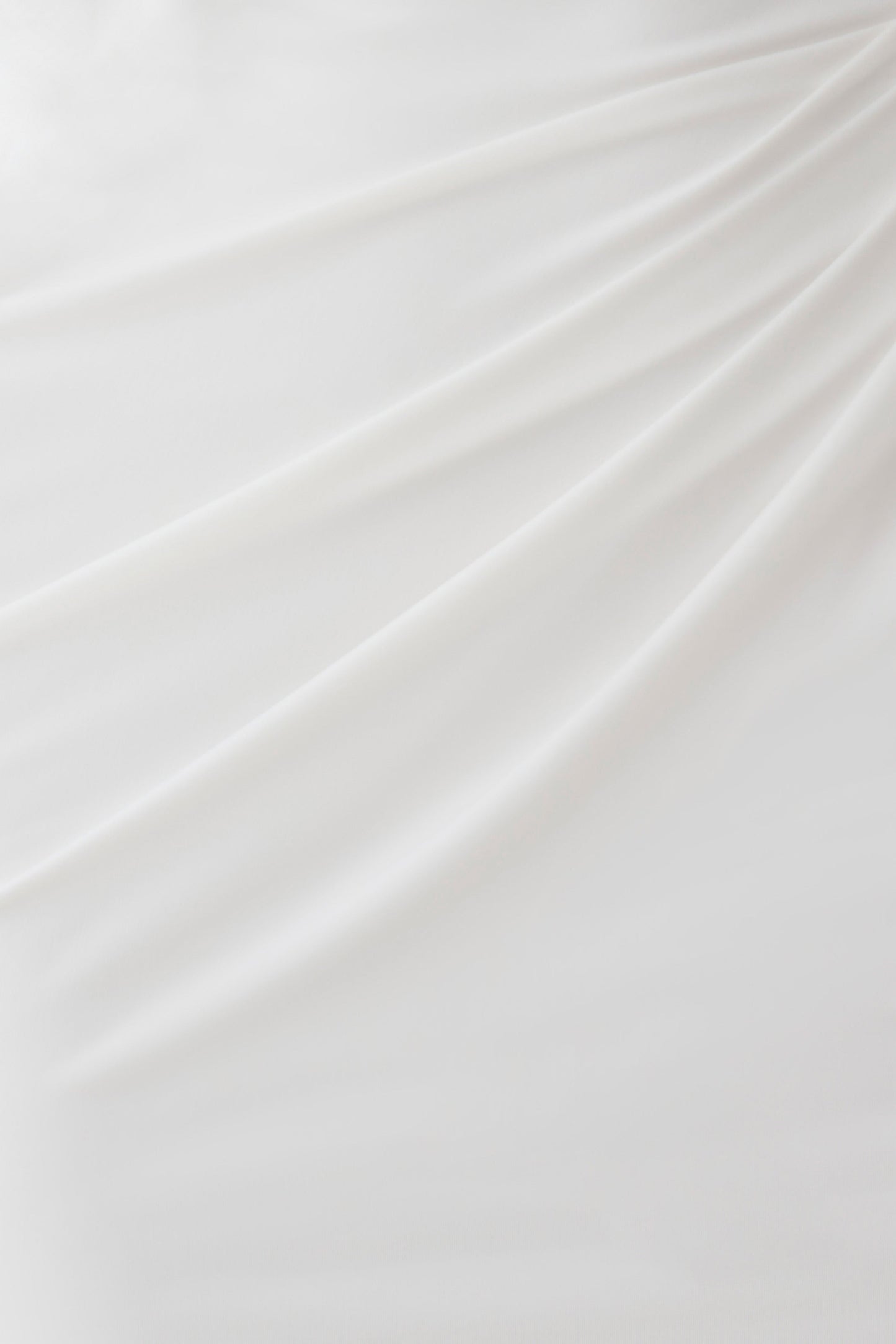 Yuna Draped Hardware Midi Dress - Ivory