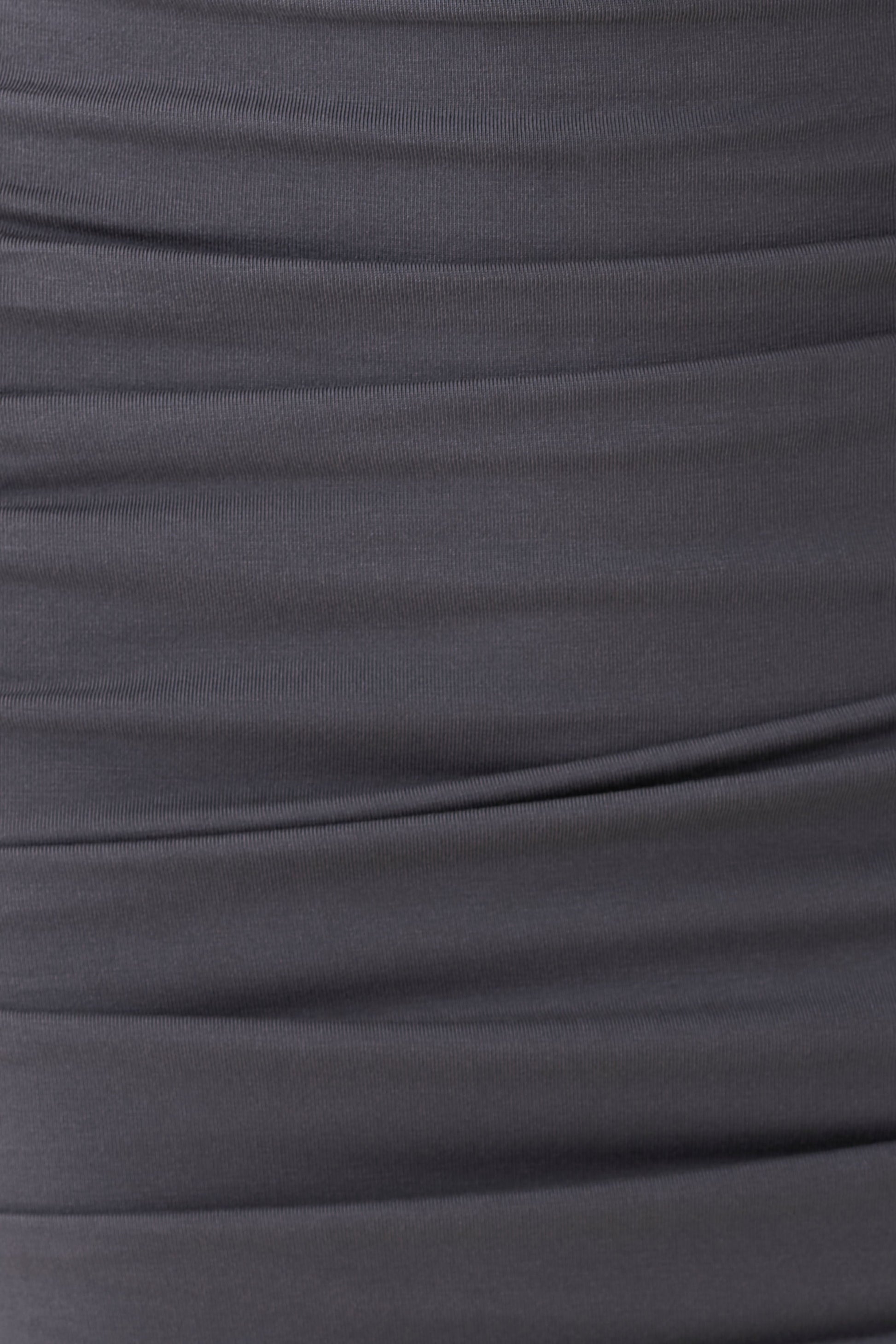 Sade Halter With Hardware Mini Dress - Pompei Grey #7
