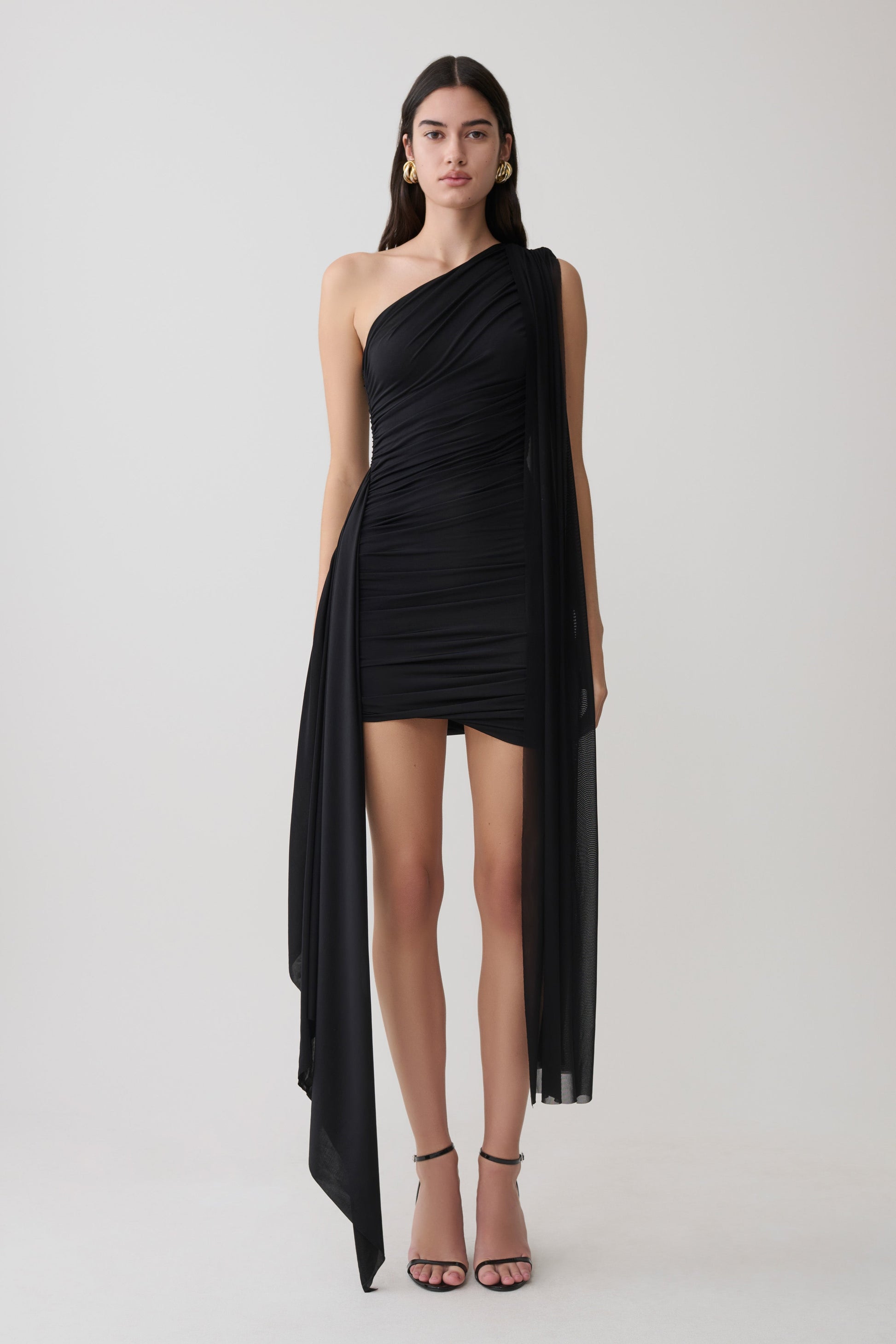 Asher Mini Dress / Black | MESHKI