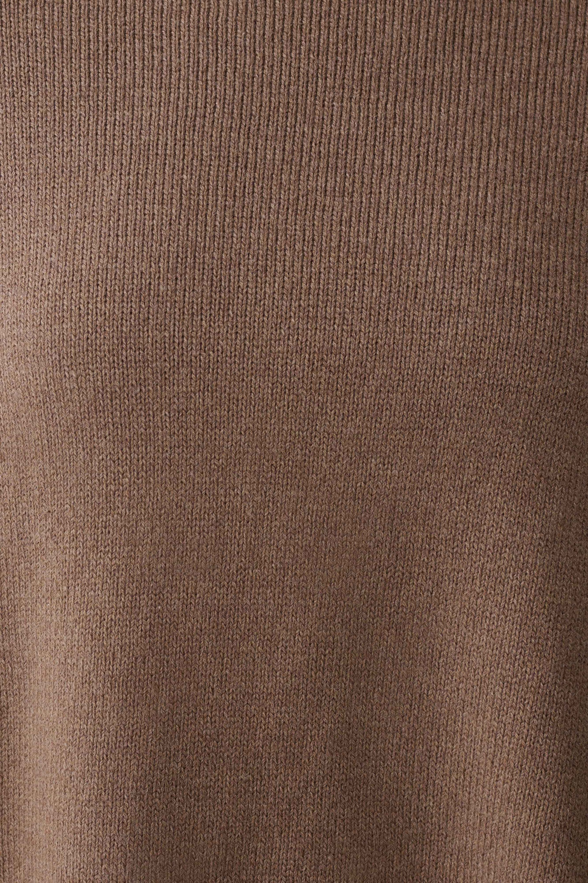 Romero Knit Poncho Top - Doe #6