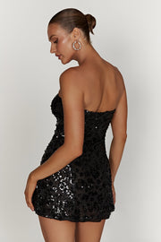 Black Strapless Dresses - Shop Online
