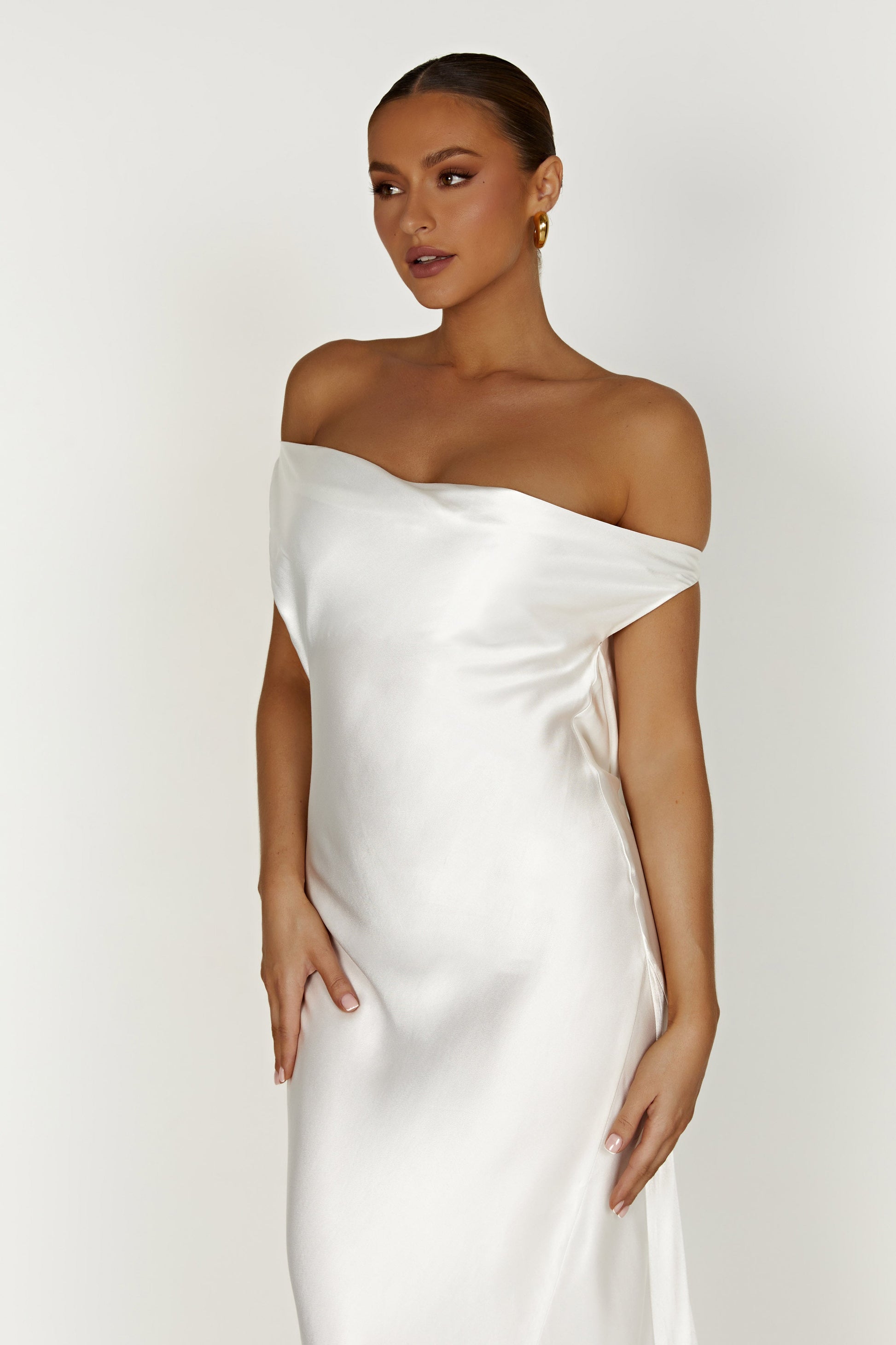 asymmetrical slip dress Alani AYANA The fluid silhouette combines sophisticated glamour with contemporary edge Desigual, Asymmetrical slip dress, Women,