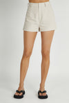 Jadri Linen Shorts - White