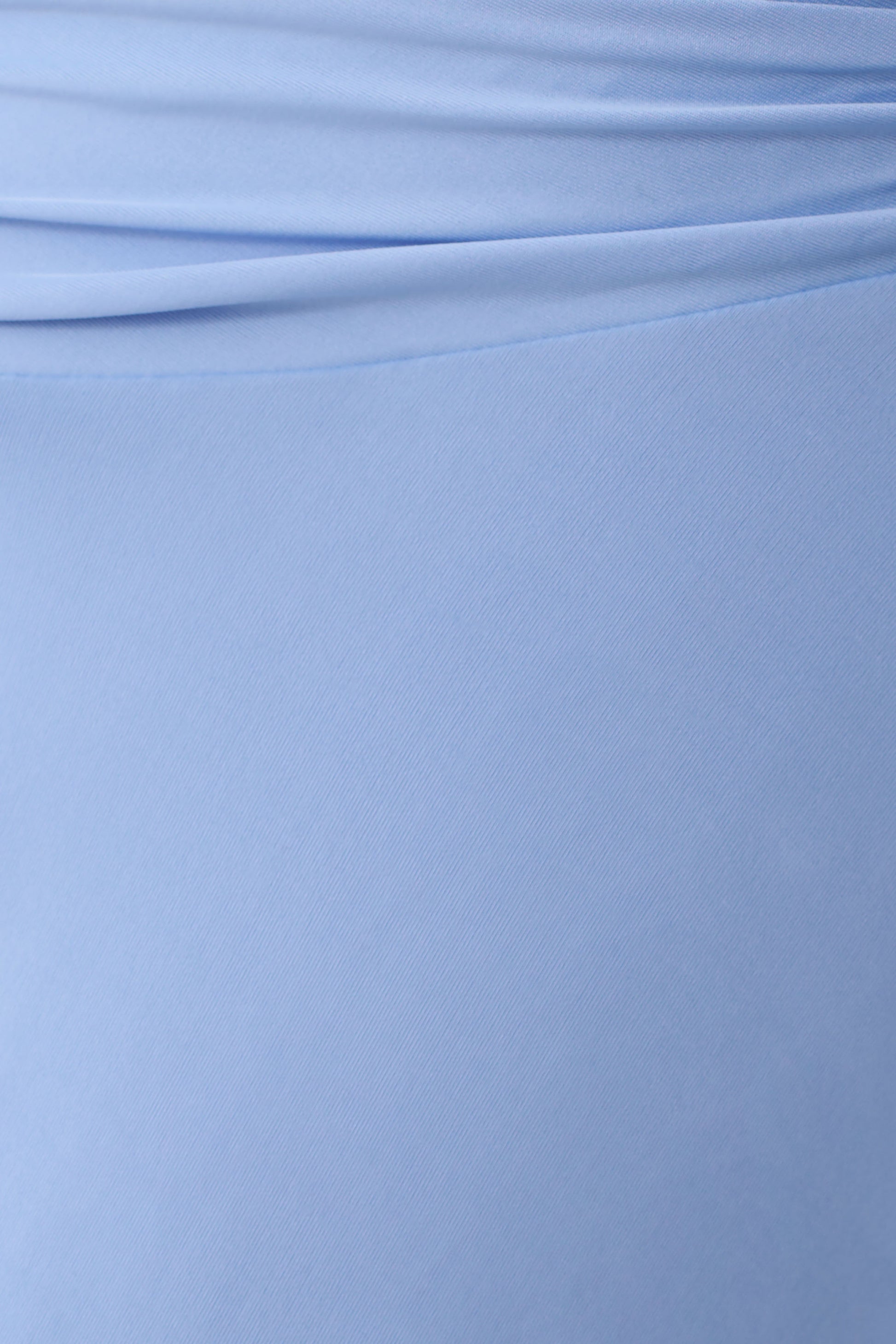 Luu Slinky Midi Skirt - Sea Blue #8