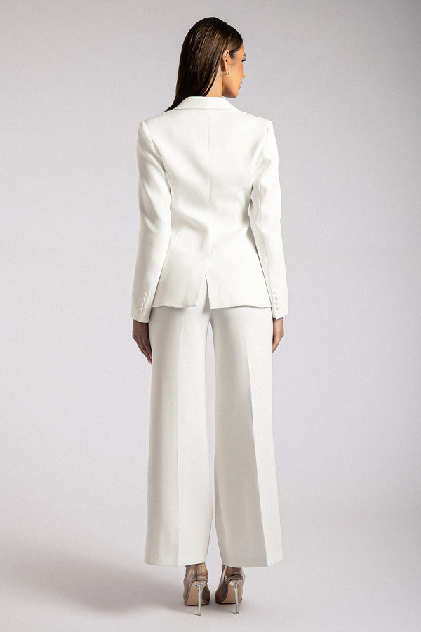 Elle Blazer + Pants Set (White) – Nana Jacqueline