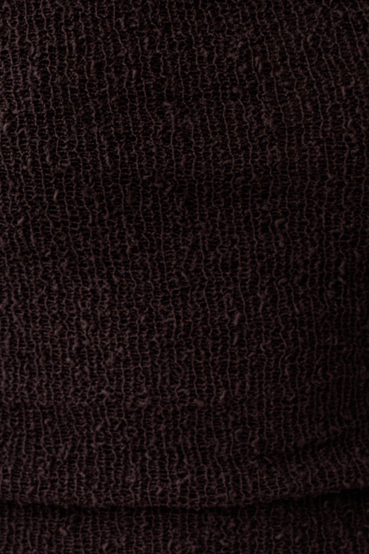 Marisol Off Shoulder Boucle Maxi Dress - Dark Chocolate