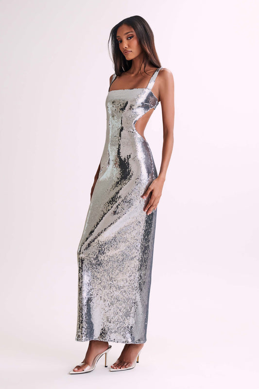 Silver Birthday Dresses - Shop Online | MESHKI US Silver Birthday Dresses - Shop Online | MESHKI US