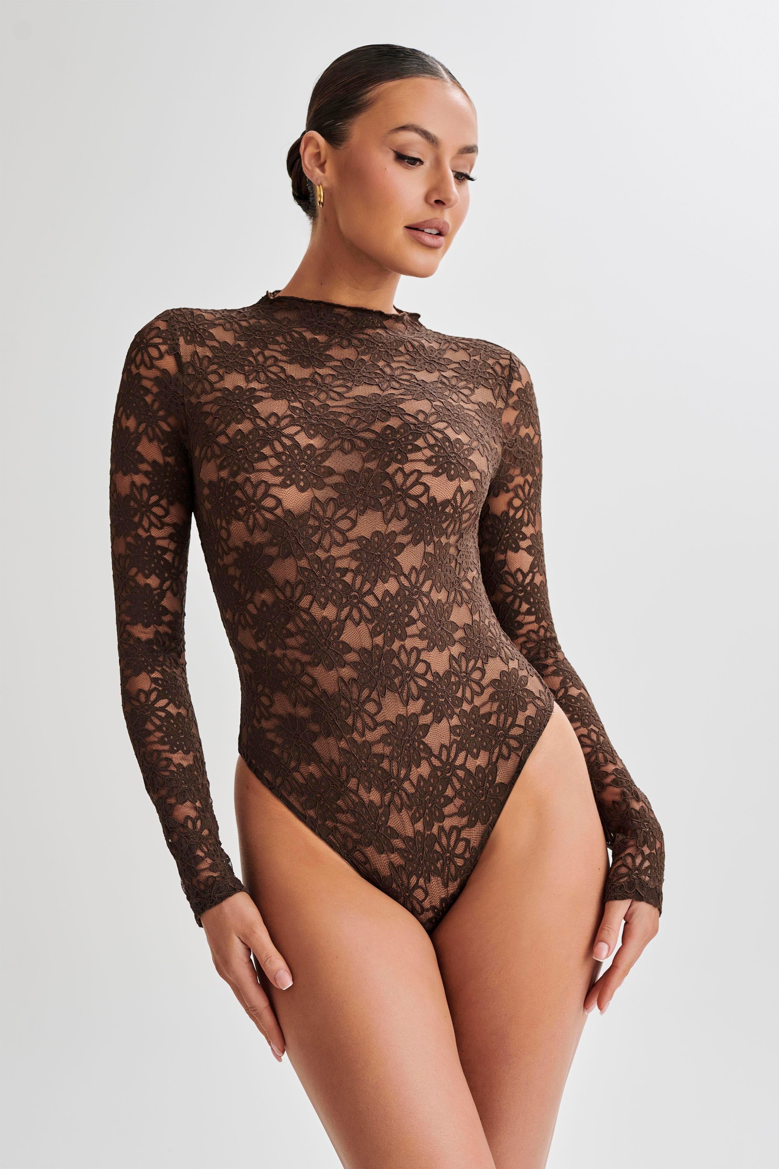 Layering with a Lace Bodysuit