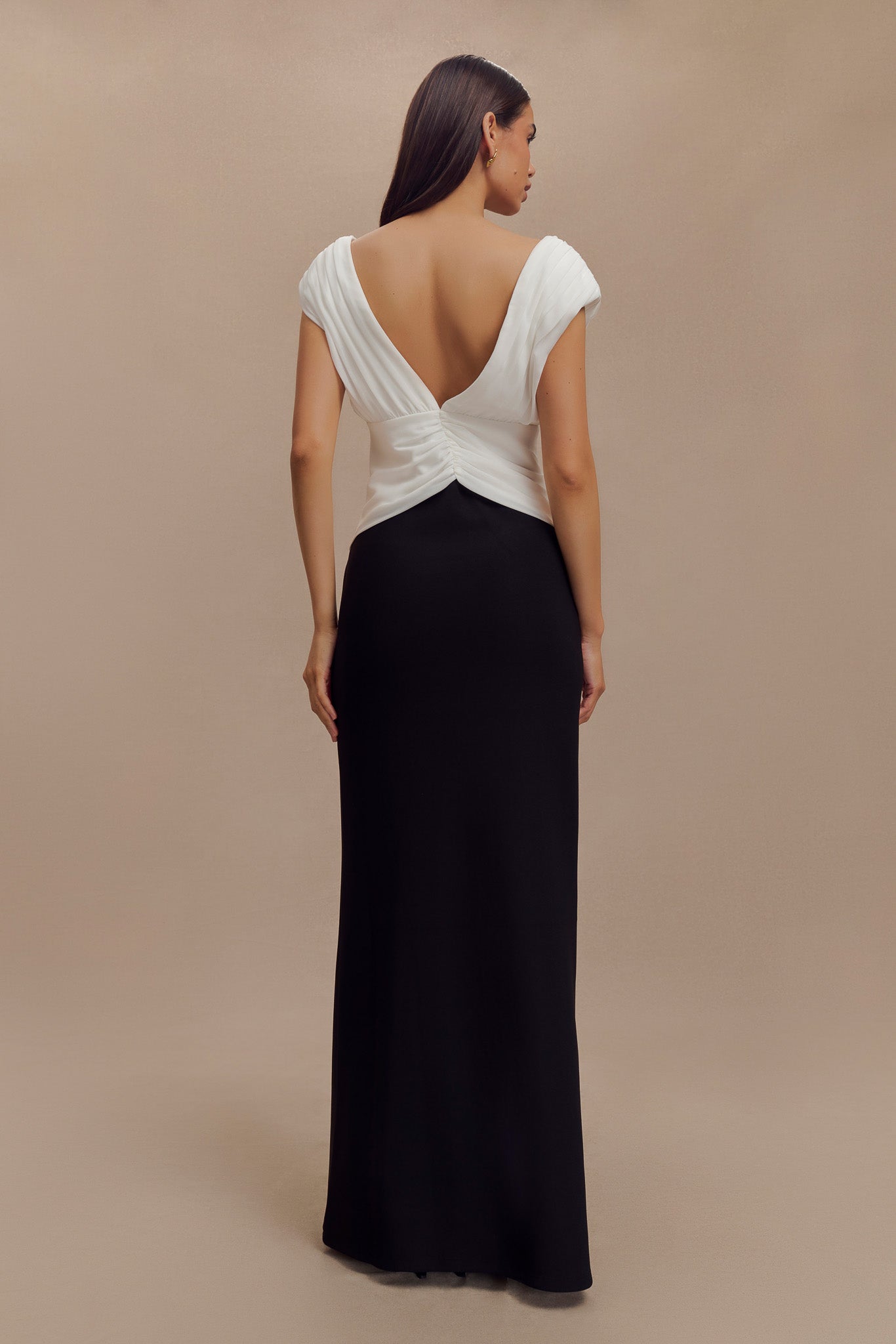 mexx black dress Monique Contrast Maxi / | MESHKI Size:F Nordstrom Clearance Long Sleeve this dress offers a Web Collection: Club L Staples