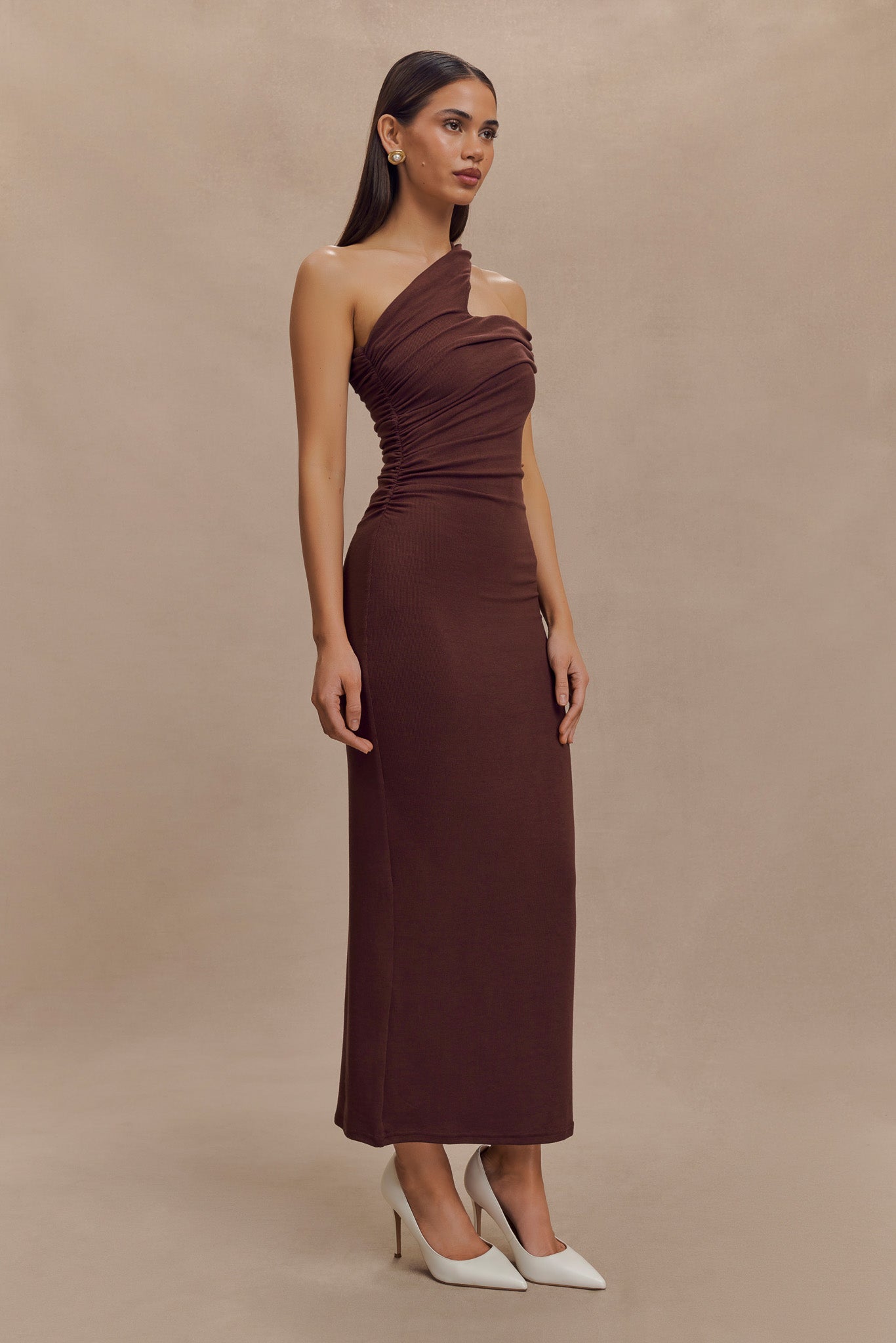 nyasia one shoulder irregular hem dress Nyasia One Shoulder Irregular Hem Dress size