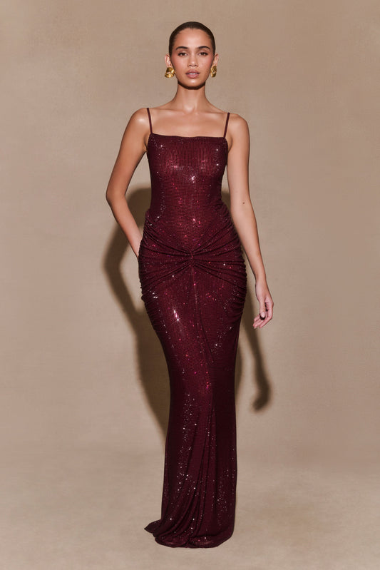 black sequin dress long Lulus Party Icon Black Sequin Off-Shoulder Long Sleeve Maxi Dress
