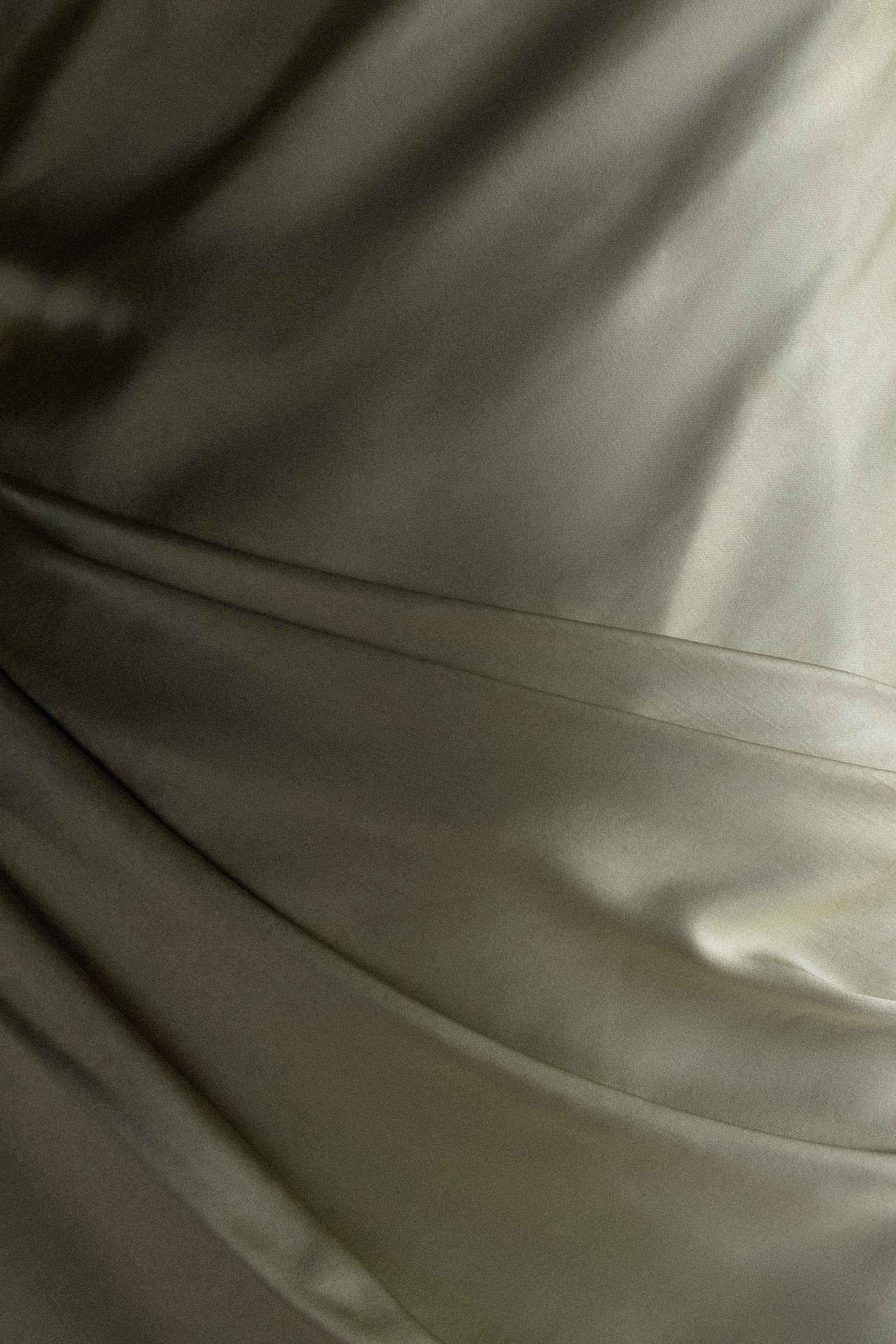 Iris Long Sleeve Satin Maxi Dress - Sage | MESHKI US Iris Long Sleeve Satin Maxi Dress - Sage | MESHKI US