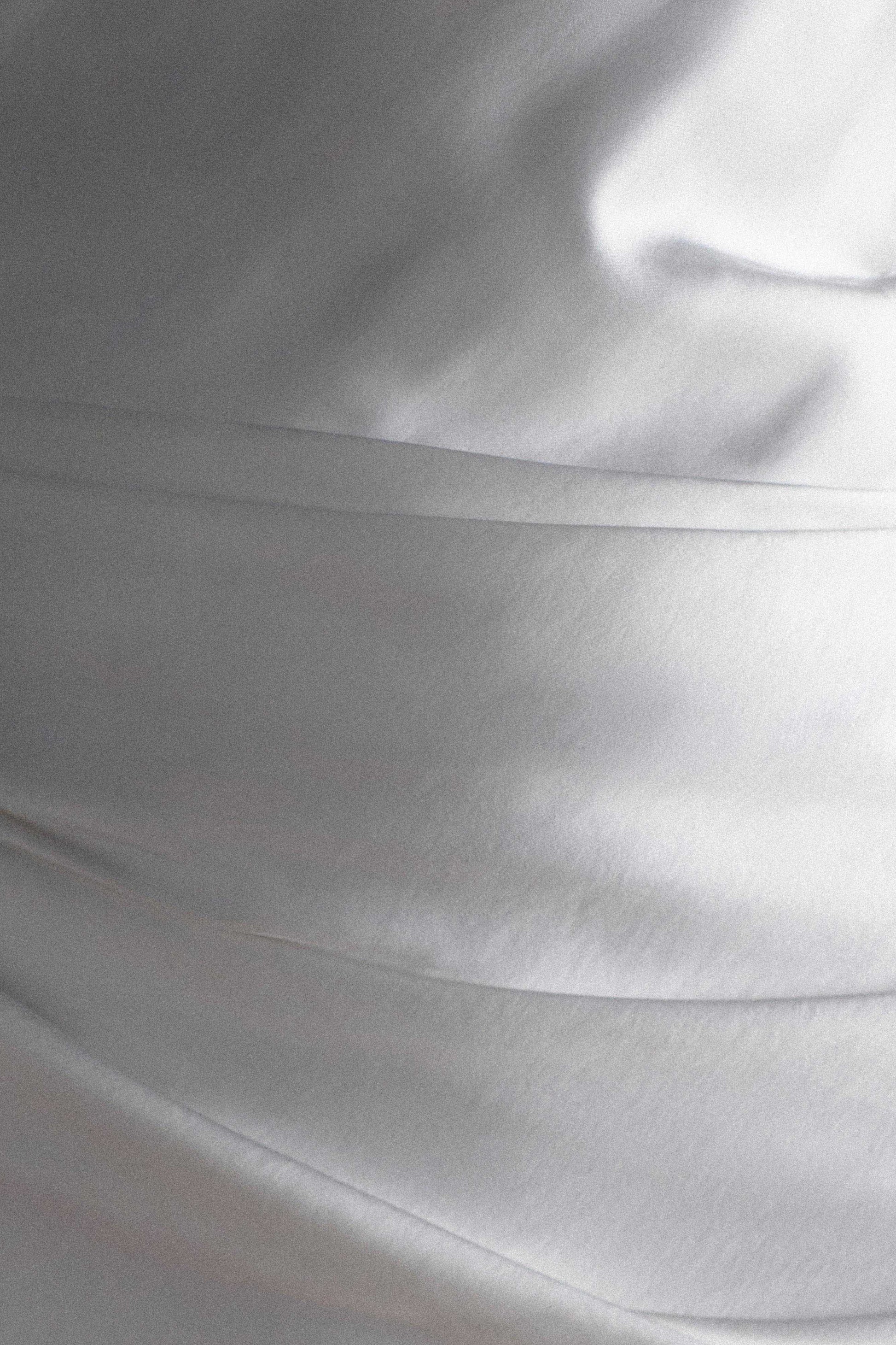 Iris Long Sleeve Satin Maxi Dress / White | Meshki | S Iris Long Sleeve Satin Maxi Dress / White | Meshki | S
