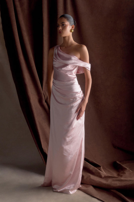 meshki bridesmaid dresses Satin - Shop Online Page 2 skimming silhouette Bridesmaids dresses inspo sage