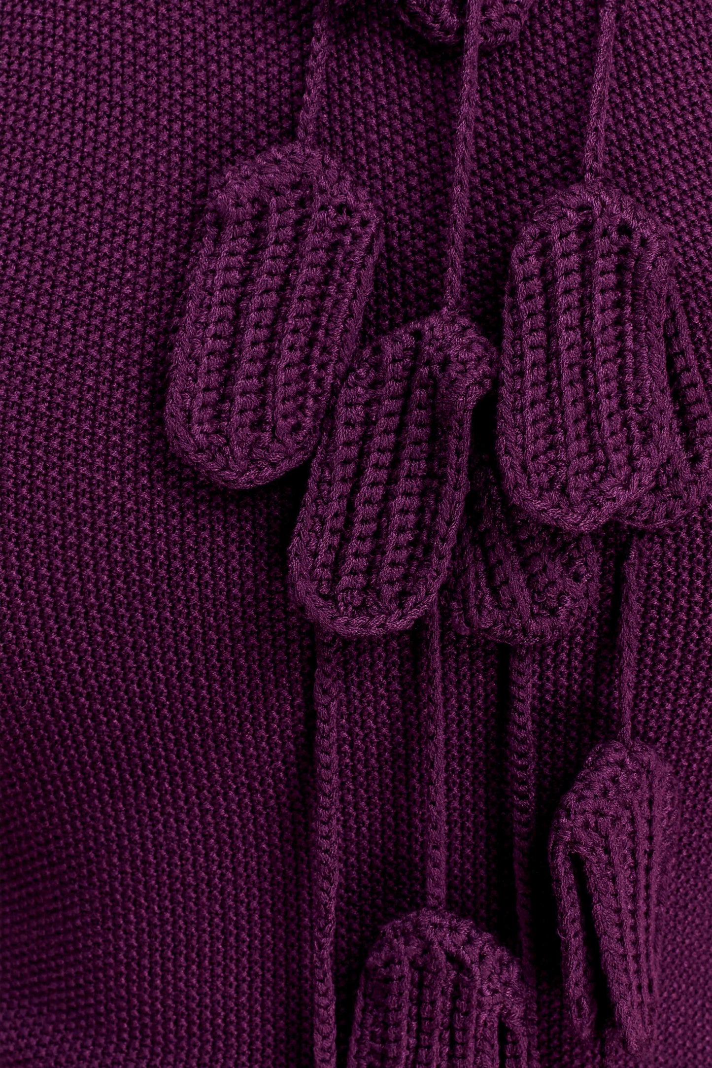 Jacky Tulip Mini Dress - Plum