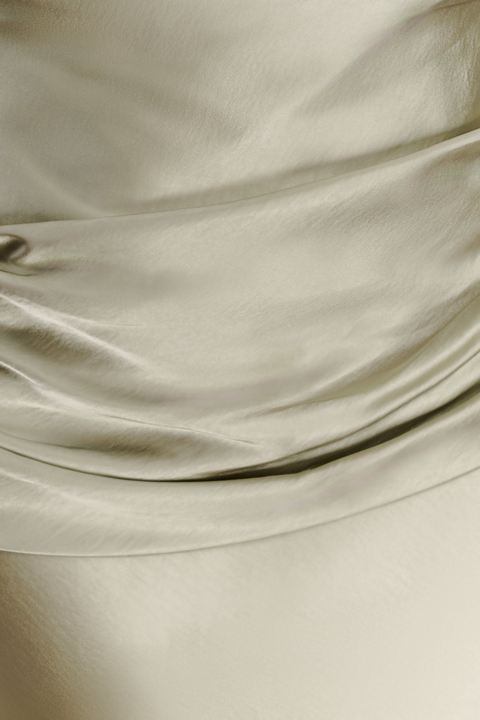 Sarah Strapless Maxi Dress With Waist Tie - Sage #5