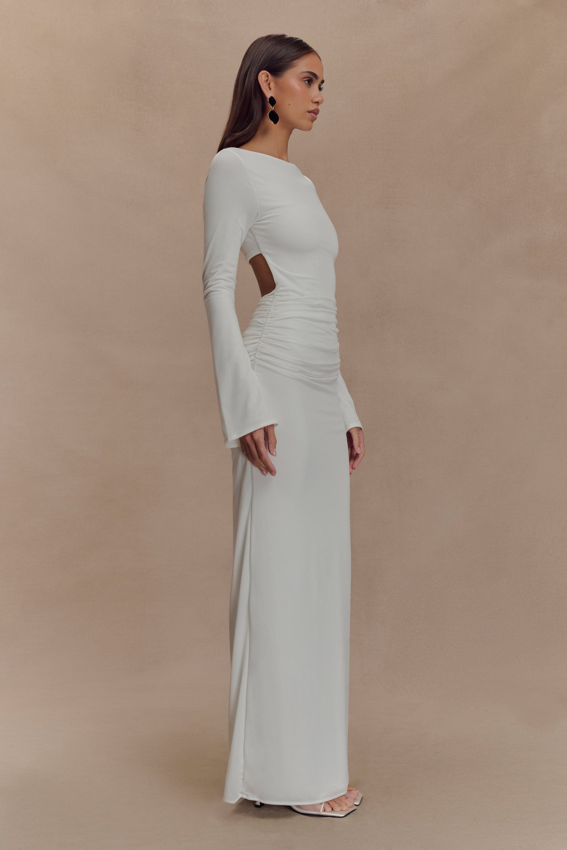 white christmas dresses Malta Mermaids Long Sleeve Maxi Dress White white christmas dresses Malta Mermaids Long Sleeve Maxi Dress White