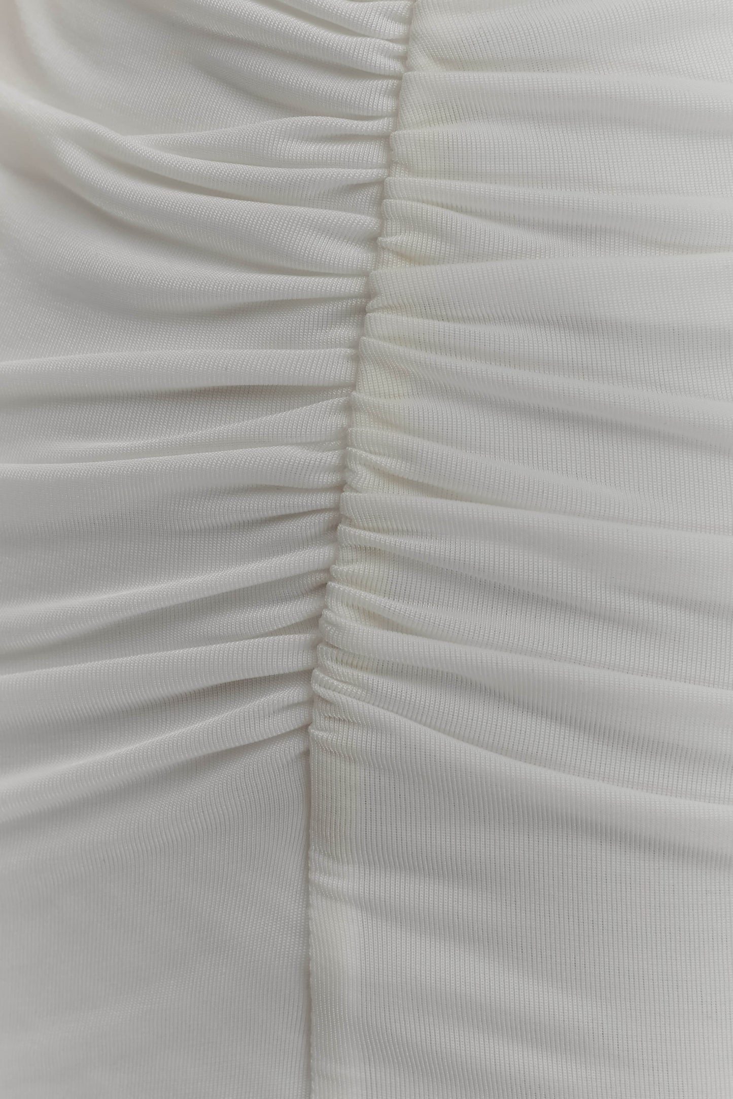 Vienna Slinky Cut Out Maxi Dress - White