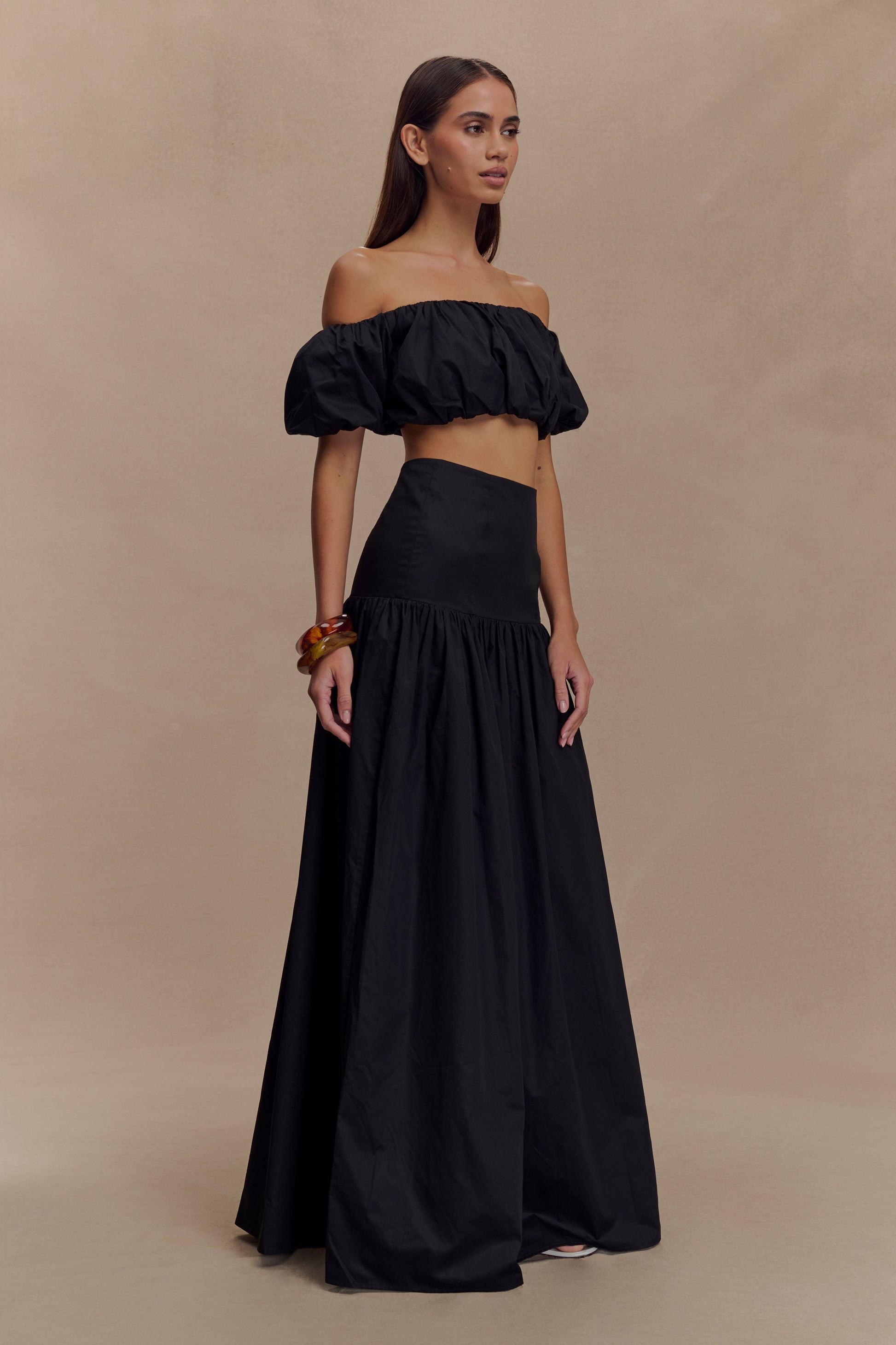 Autumn Maxi Skirt / Black | MESHKI | XL Autumn Maxi Skirt / Black | MESHKI | XL